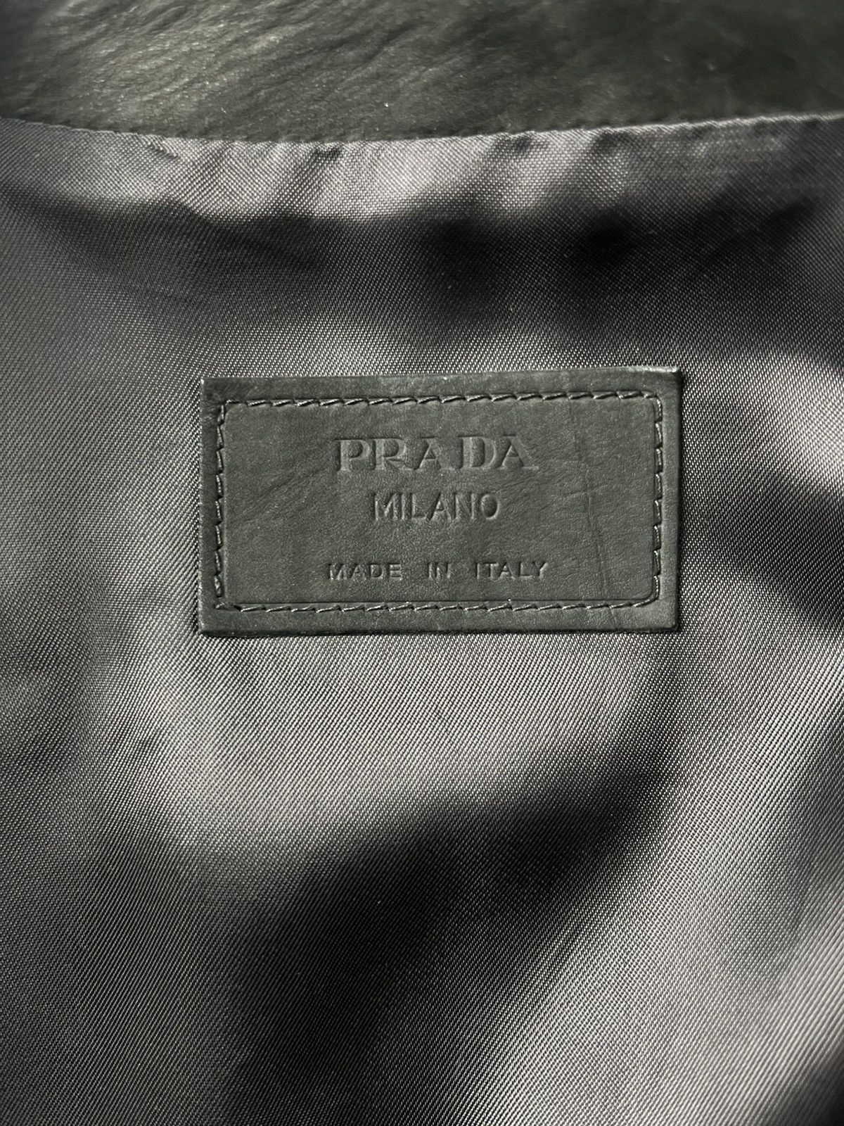 Prada Prada Brown Premium Leather Jacket SS 2007 Size US M / EU 48-50 / 2 - 9 Thumbnail