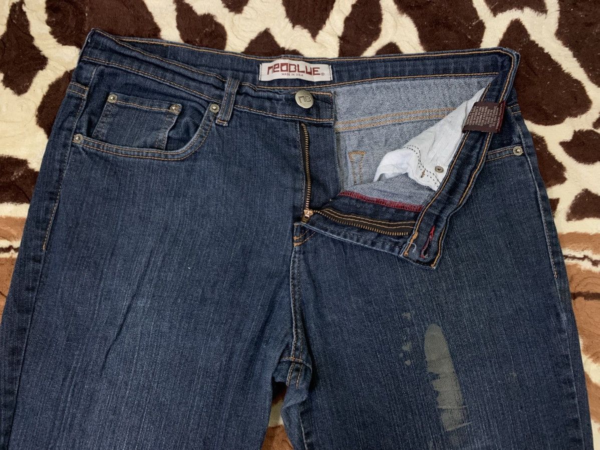Vintage LAST DROP#Neo Blue Denim Made In Usa Size US 35 - 9 Thumbnail