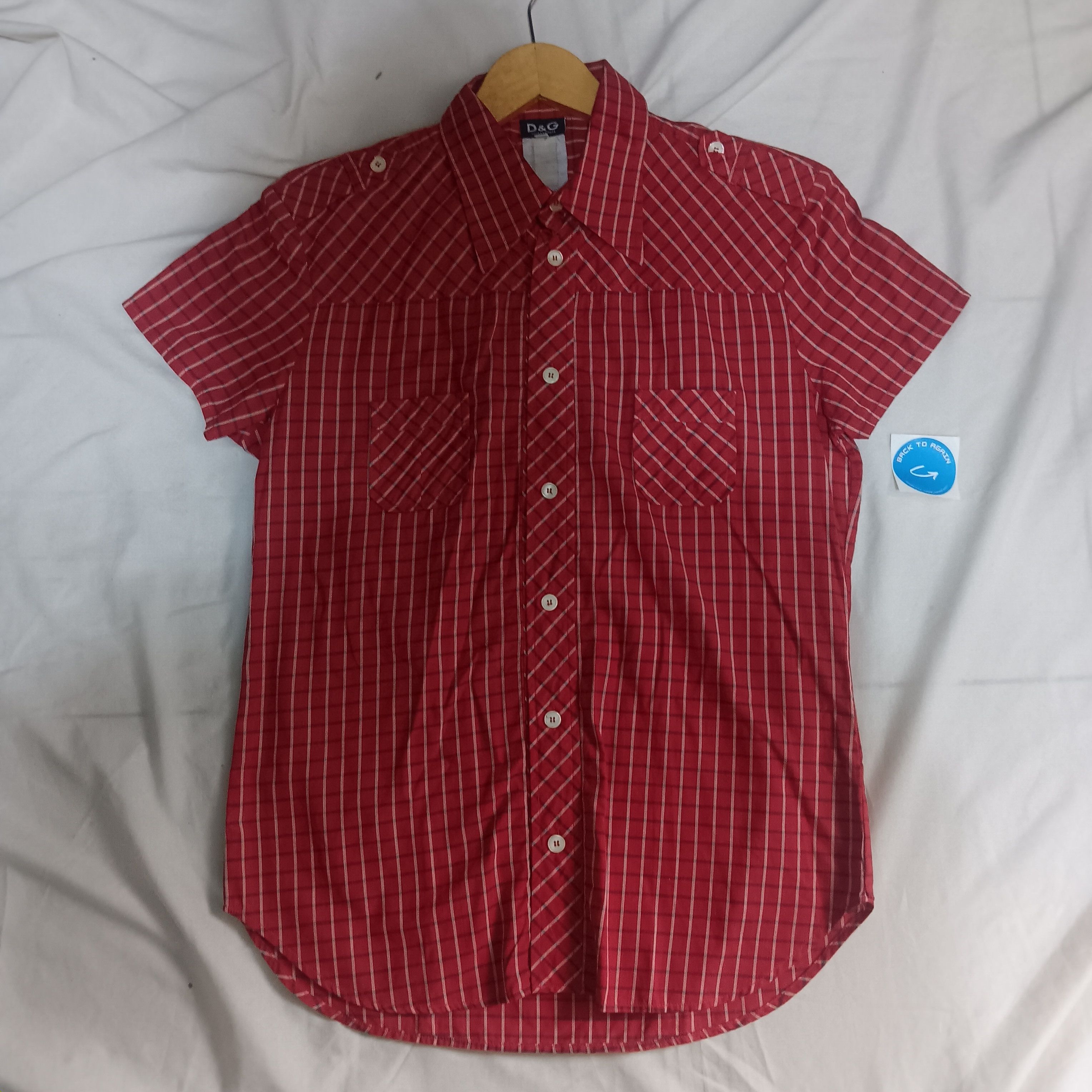 Dolce & Gabbana D&G dolce & gabbana shirt button Size S / US 4 / IT 40 - 1 Thumbnail
