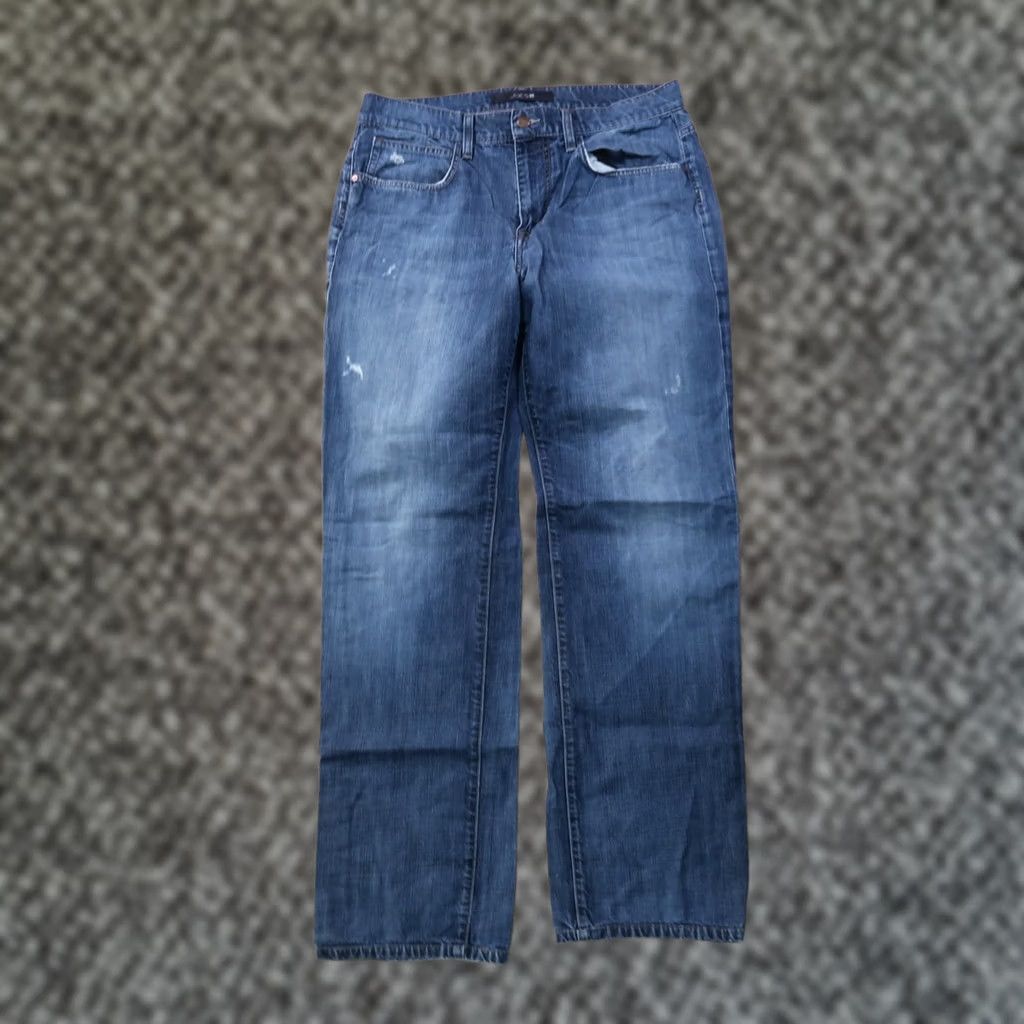 Vintage Joes Jeans Mens 34x34 Jeans Blue Straight Leg Stretch Denim Regular 5-Pocket Pockets Mid Rise Vintage No Size US 34 / EU 50 - 1 Thumbnail