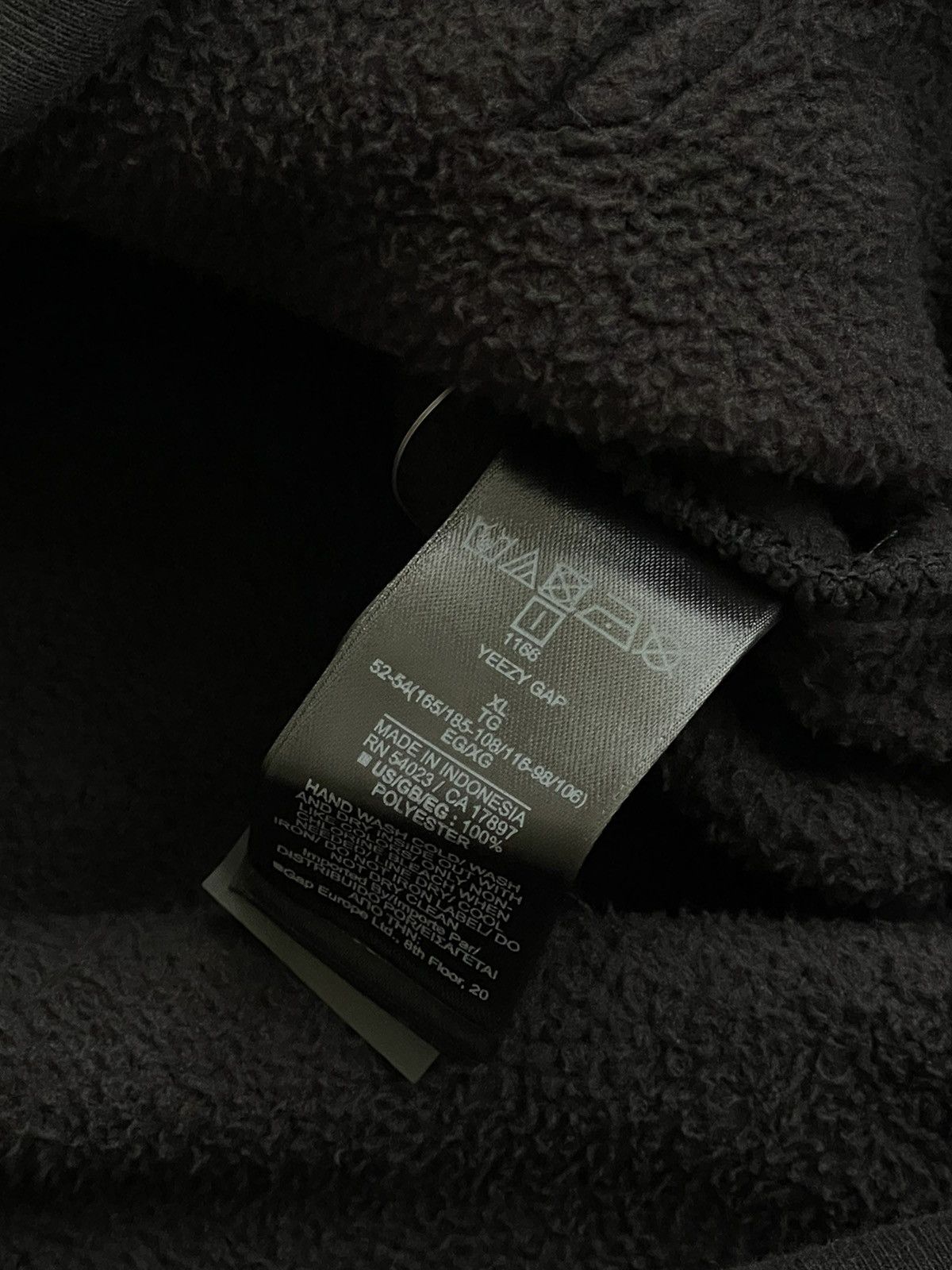 Gap × Yeezy Yeezy Gap fleece hoodie Kanye West Size US XL / EU 56 / 4 - 8 Thumbnail