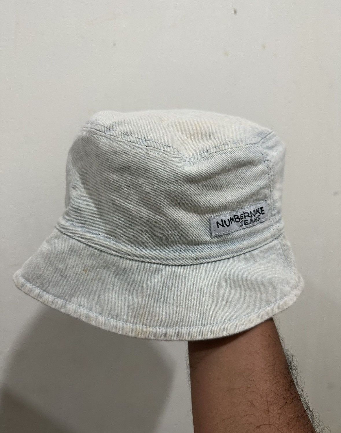 Japanese Brand VTG NUMBER NINE Jeans Bucket Hat Size ONE SIZE - 2 Thumbnail