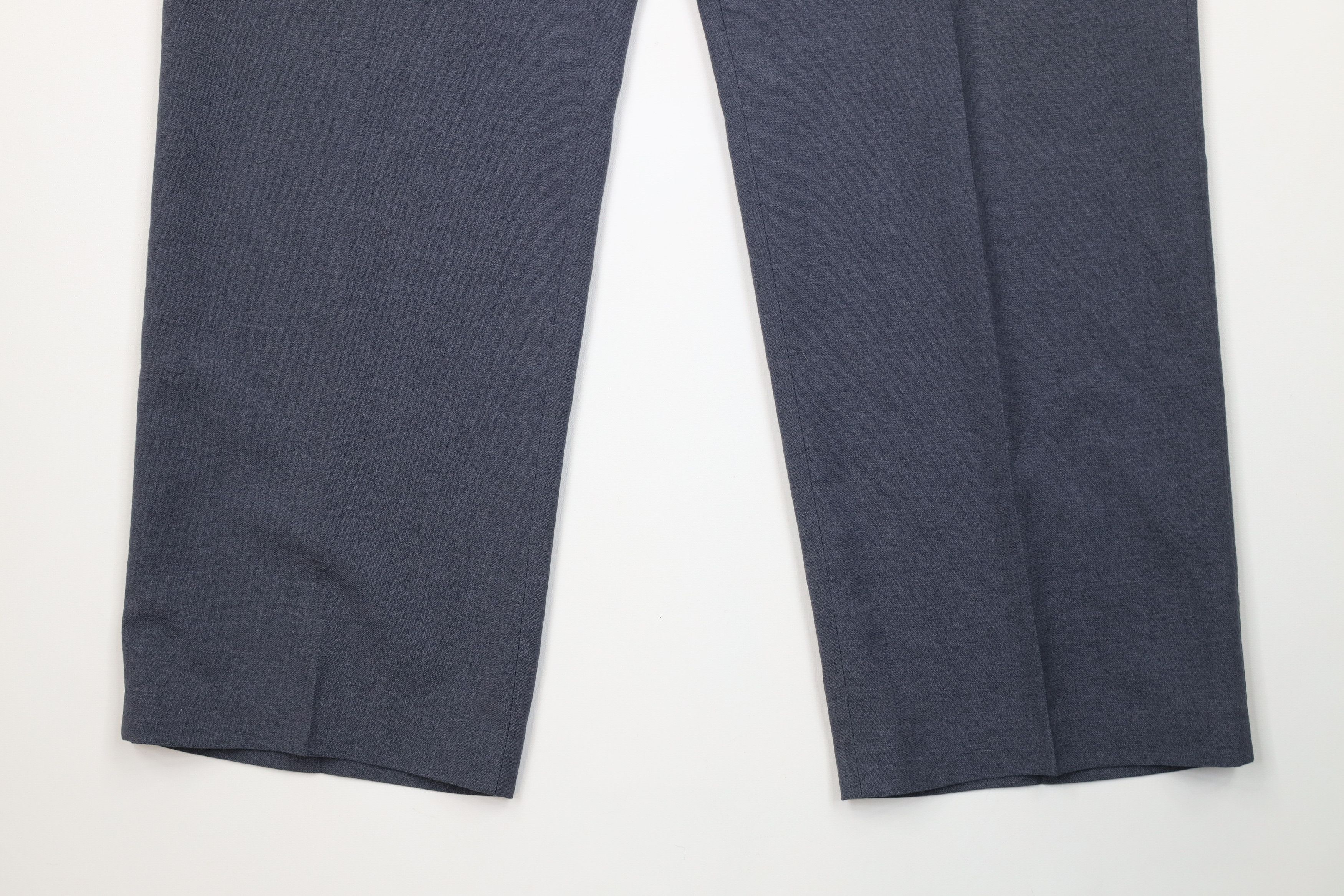 Vintage Vintage 90s Streetwear Wool Blend Knit Wide Leg Chino Pants Size US 36 / EU 52 - 4 Thumbnail