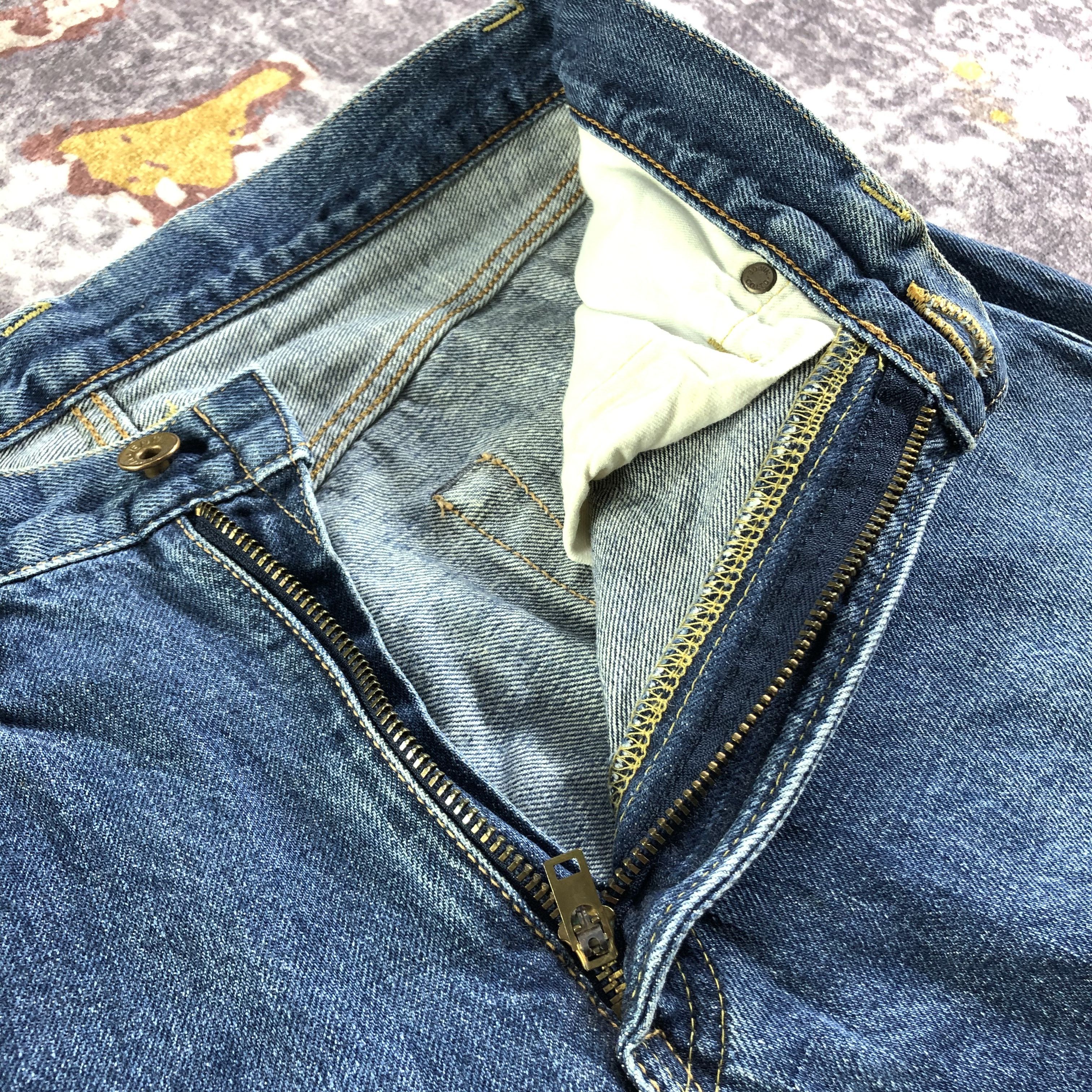 Edwin Vintage Blue Wash Edwin 505 Selvedge Jeans-JM3649 Size US 30 / EU 46 - 8 Thumbnail