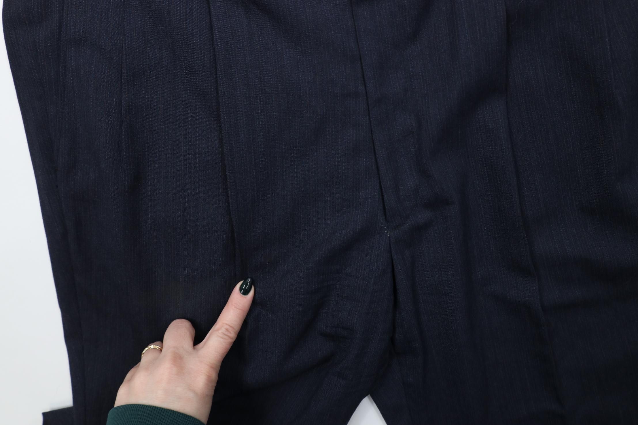 Vintage Vintage 70s Streetwear Wool Knit Wide Leg Chino Pants Size US 38 / EU 54 - 7 Thumbnail