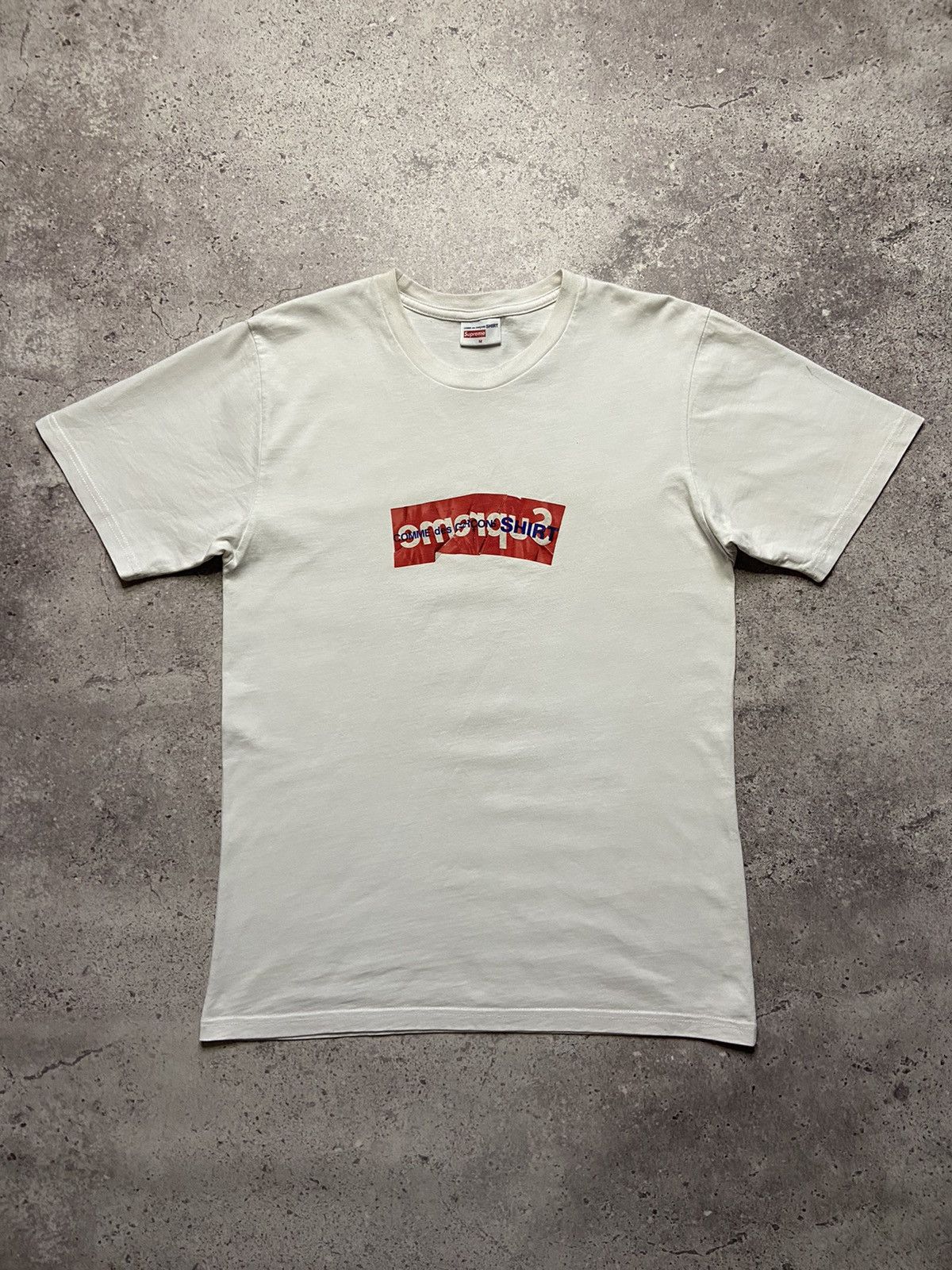 トップス 90s COMME des GARCONS HOMME Ringer Tee Comme des Garcons / CdG Homme Homme 1998 Waffle Knit Ringer Brown