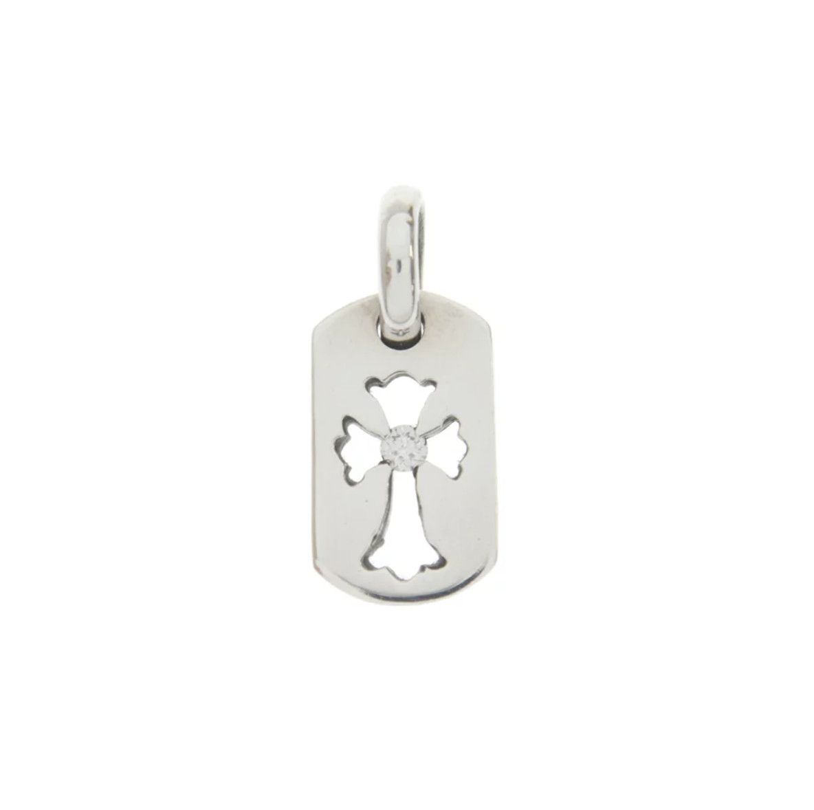 Chrome Hearts CHROME HEARTS CROSS DIAMOND DOG TAG Size ONE SIZE - 1 Thumbnail