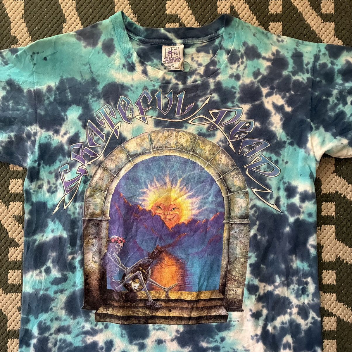 Vintage Vintage Greatful Dead Madison Square Garden Band Tee Single Size US L / EU 52-54 / 3 - 6 Thumbnail