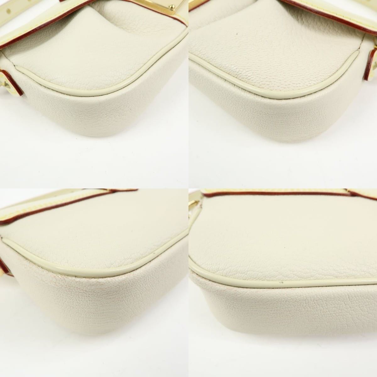 Louis Vuitton Louis Vuitton Suhali Le Precieux Leather Shoulder Bag Cream Size ONE SIZE - 5 Thumbnail