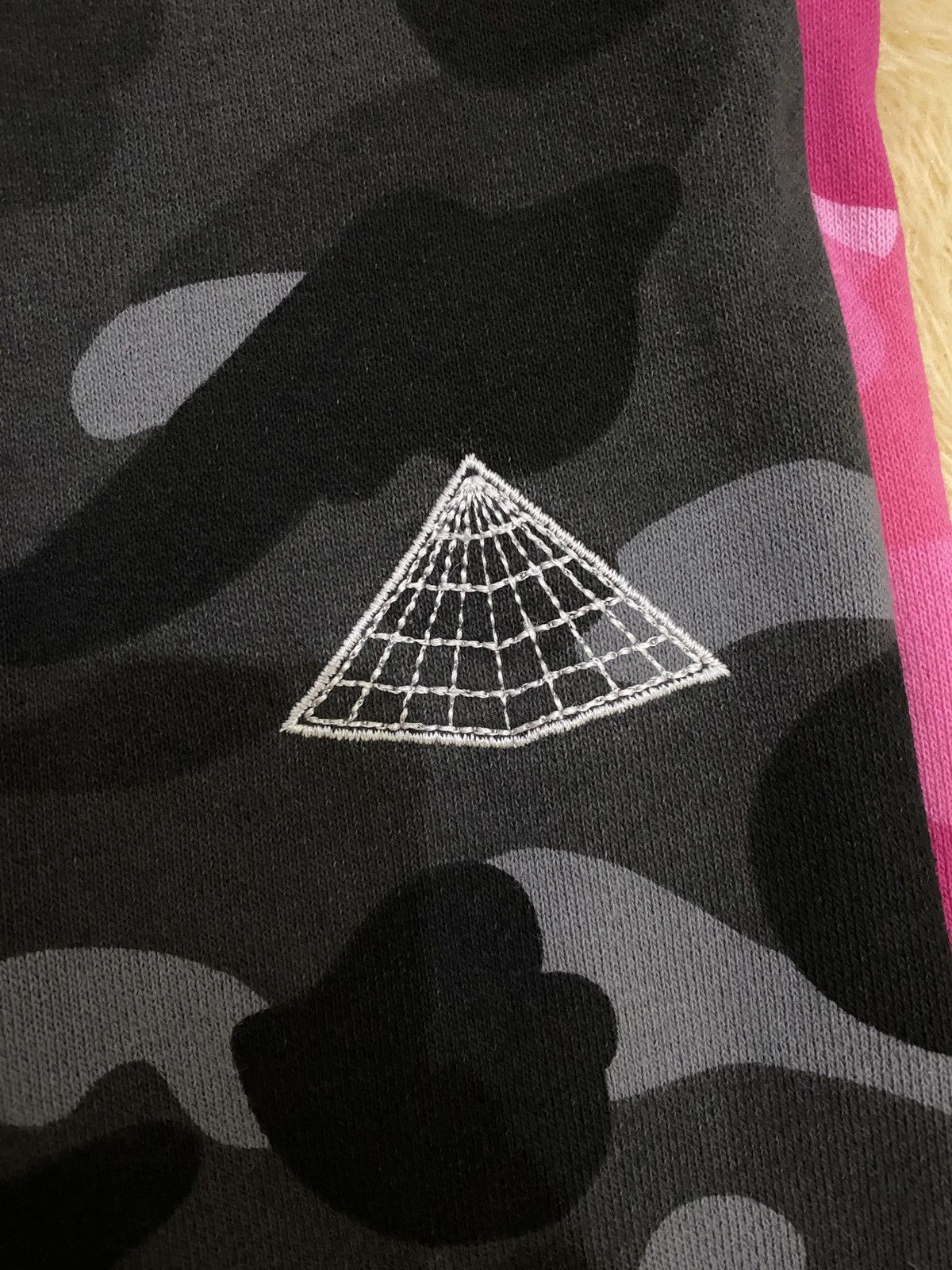 Bape Crazy Camo Shark Sweat Pants Size US 33 - 5 Thumbnail