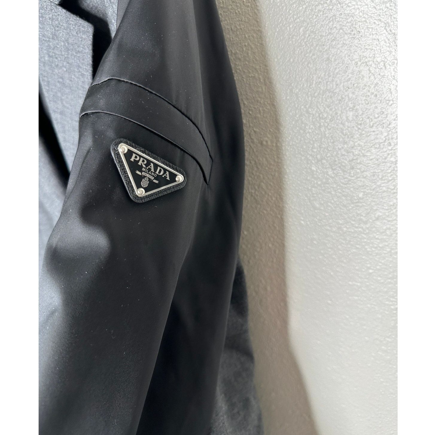 Prada Prada Single Breasted Wool ReNylon Jacket 42 / XL Size XL / US 12-14 / IT 48-50 - 3 Thumbnail