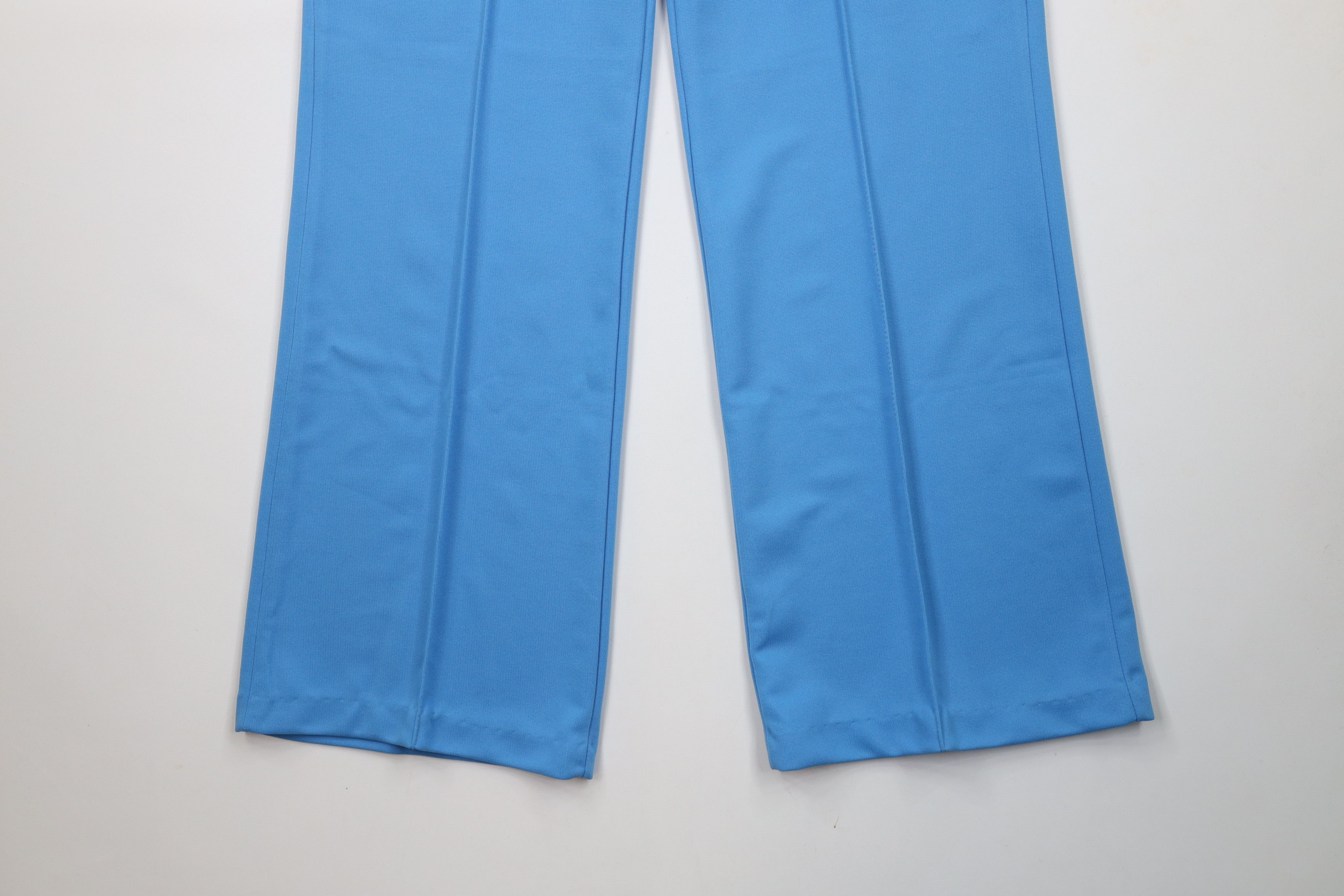 Vintage Vintage 70s Streetwear Bell Bottoms Pants Light Blue USA Size 38" / US 16 / IT 52 - 4 Thumbnail