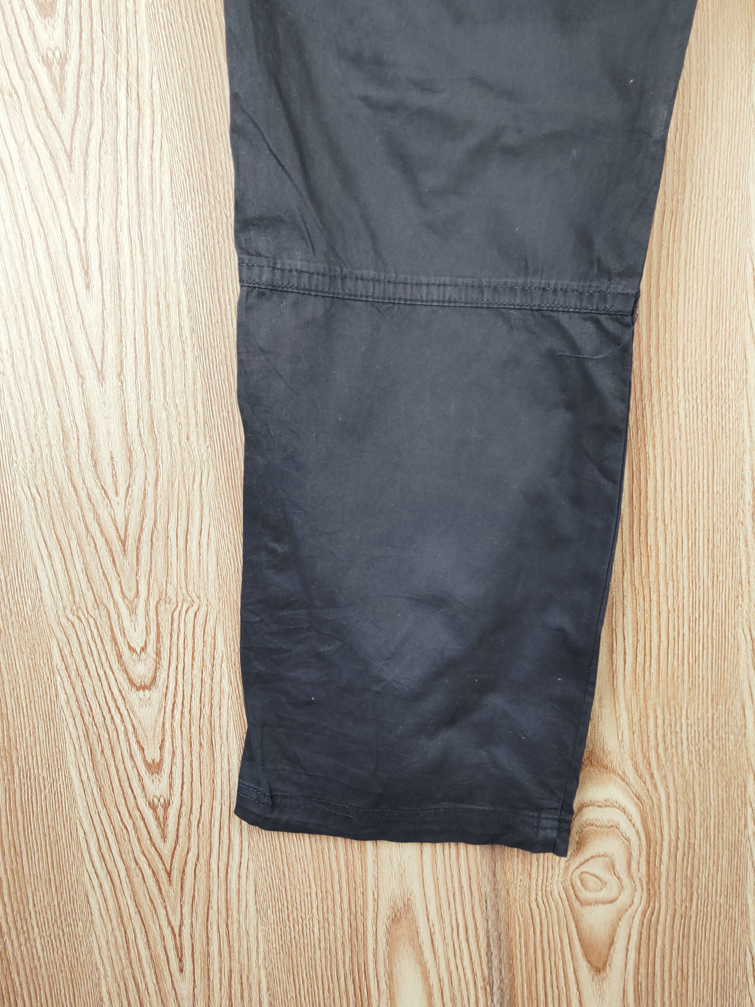 Japanese Brand Japanese Brand Black Multipocket Tactical Cargo Pants #W837 Size US 33 - 9 Thumbnail