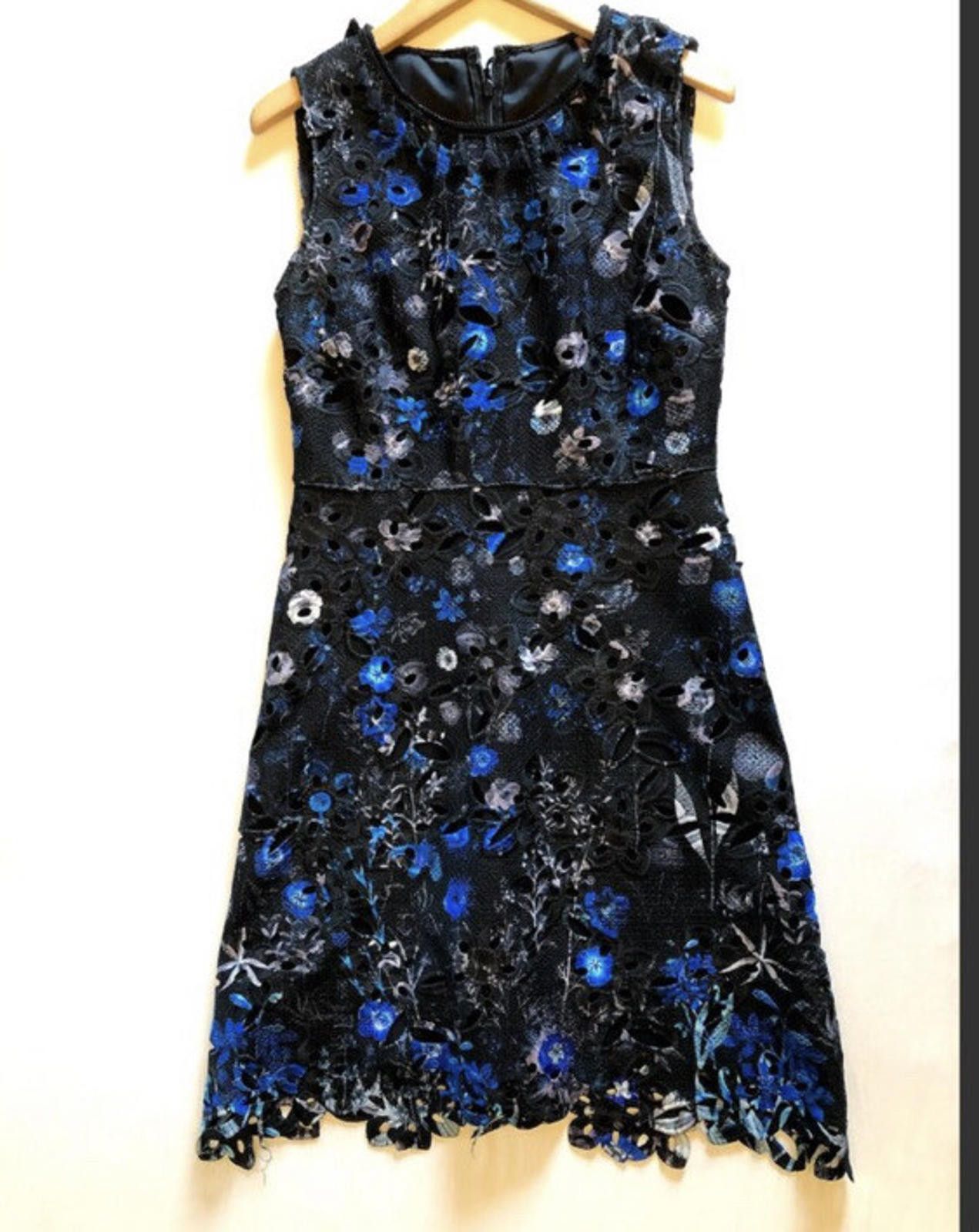 Elie Tahari Elie Tahari Lace Printed Dress Sz 16 $498 Size XXL / US 16-18 / IT 52-54 - 9 Thumbnail