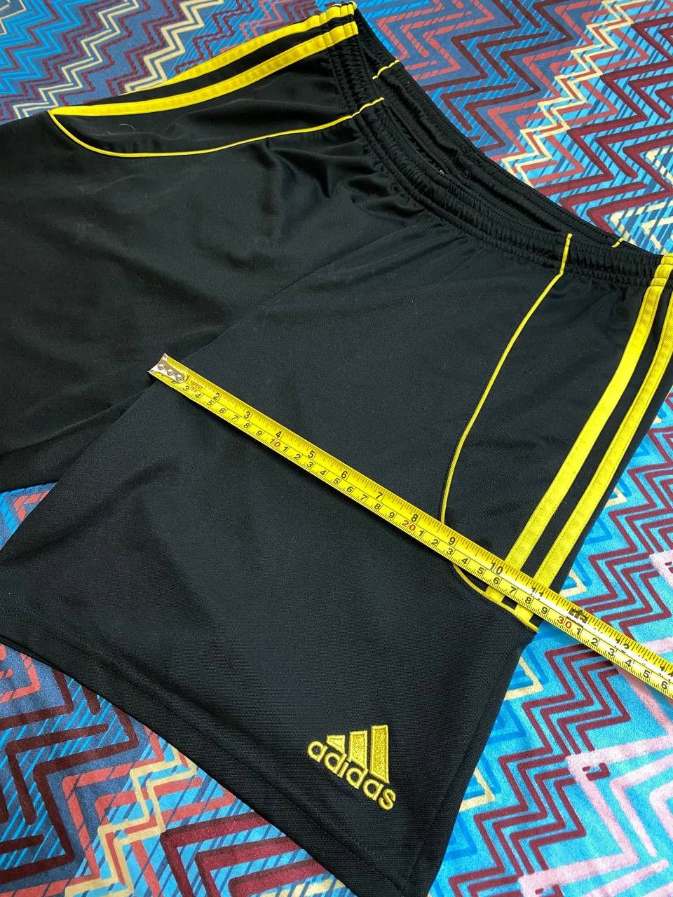 Adidas shorts black streetwear Vintage Y2K ADIDAS logo Size US 32 / EU 48 - 6 Thumbnail