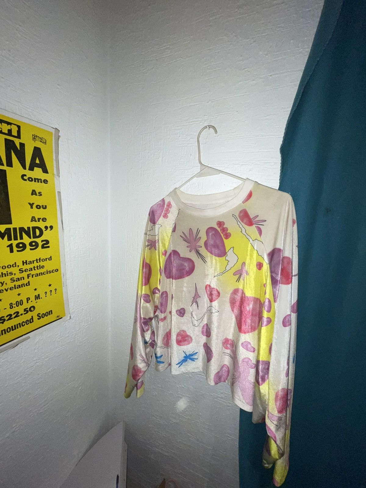 Liberal Youth Ministry DREAM BABY DREAM oversized velvet shirt Size US M / EU 48-50 / 2 - 3 Thumbnail