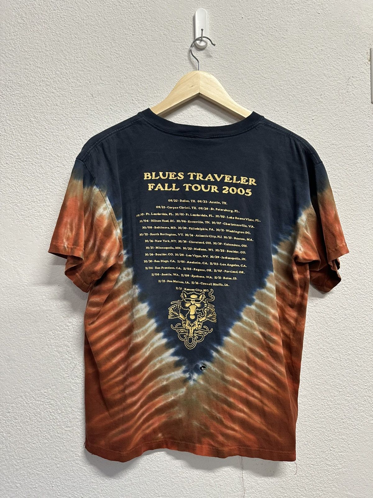 Band Tees Vintage 2005 Blues Traveler Fall Tour T-Shirt Size US M / EU 48-50 / 2 - 2 Thumbnail