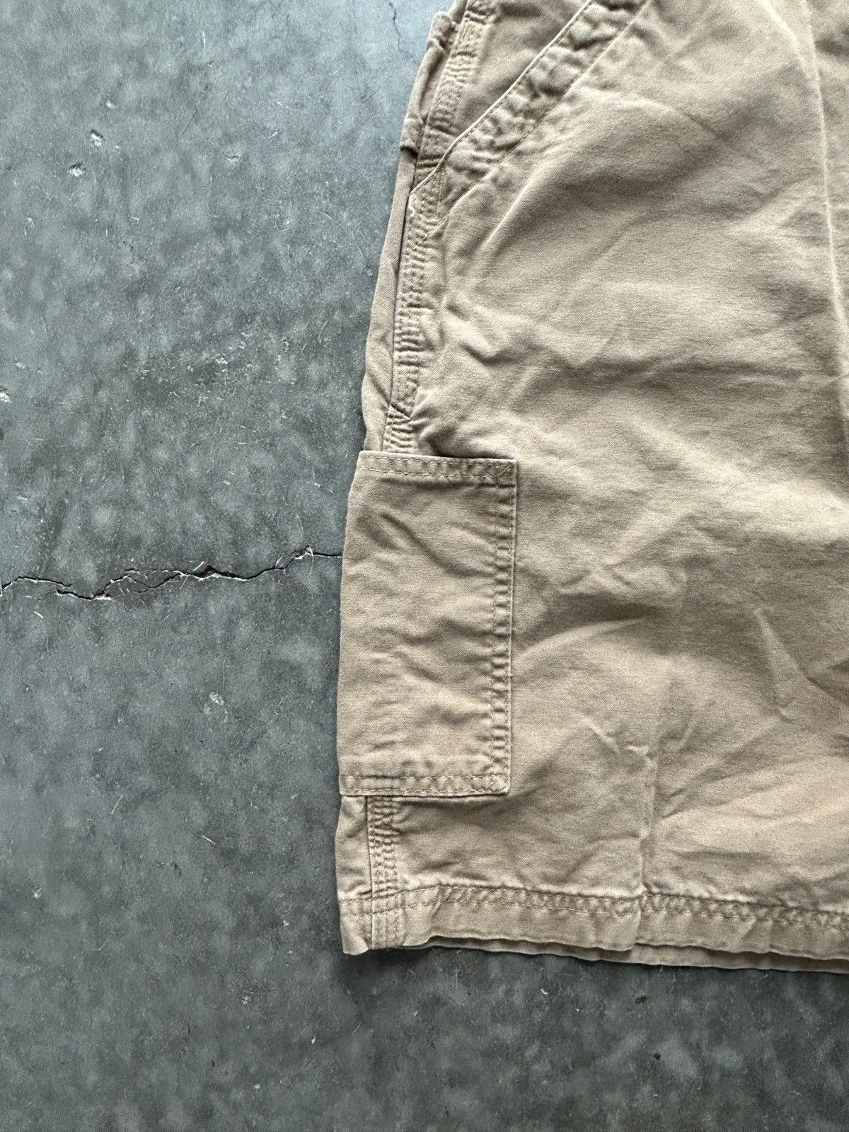 Carhartt Vintage Y2K Tan Carhartt Carpenter Shorts Size US 38 / EU 54 - 4 Thumbnail