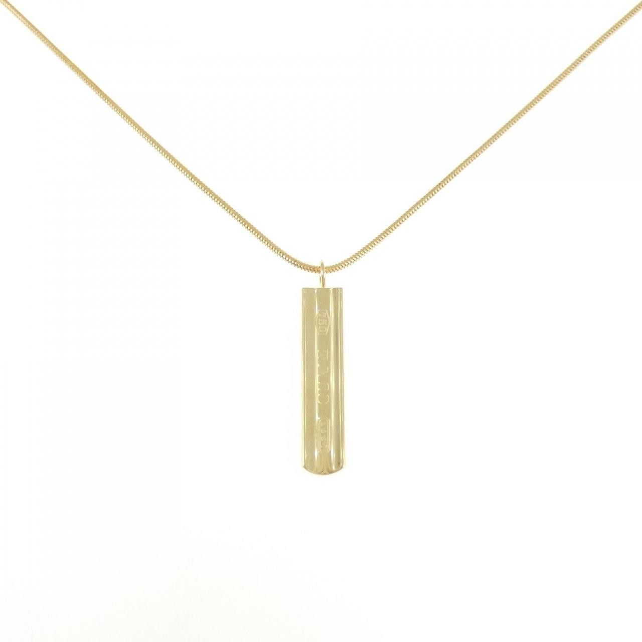 Tiffany & Co. Tiffany 1837 Au750 Necklace Metal Necklace DUTY FREE for USA