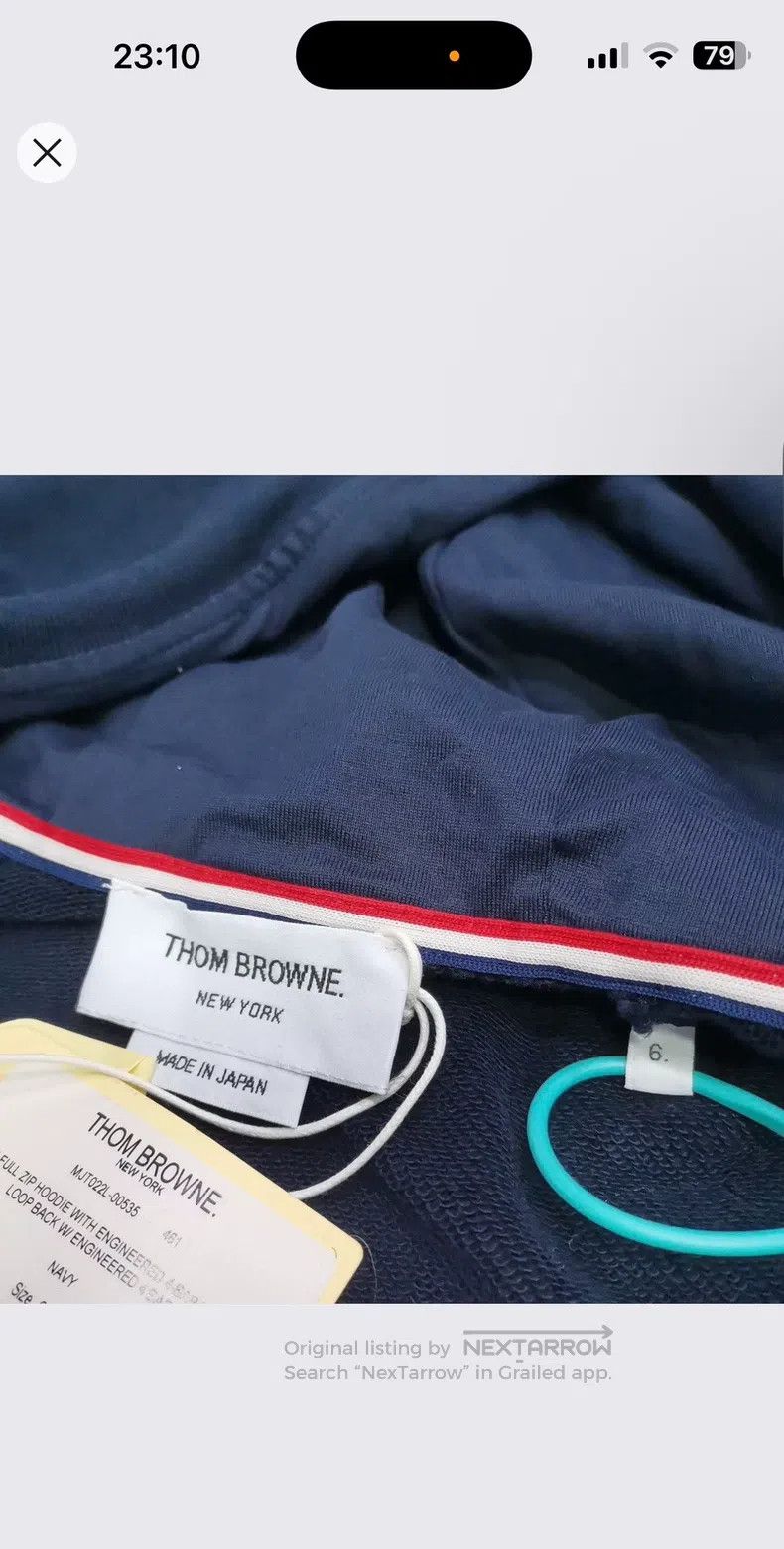 Thom Browne Thom Browne size 6 Blue jacket Size US XXL / EU 58 / 5 - 3 Thumbnail