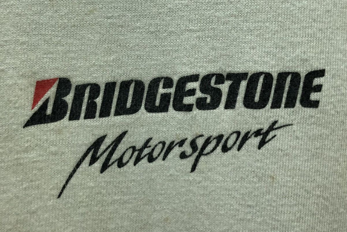 Vintage Vintage Bridgestone Motorsport T-Shirt Size US M / EU 48-50 / 2 - 4 Thumbnail