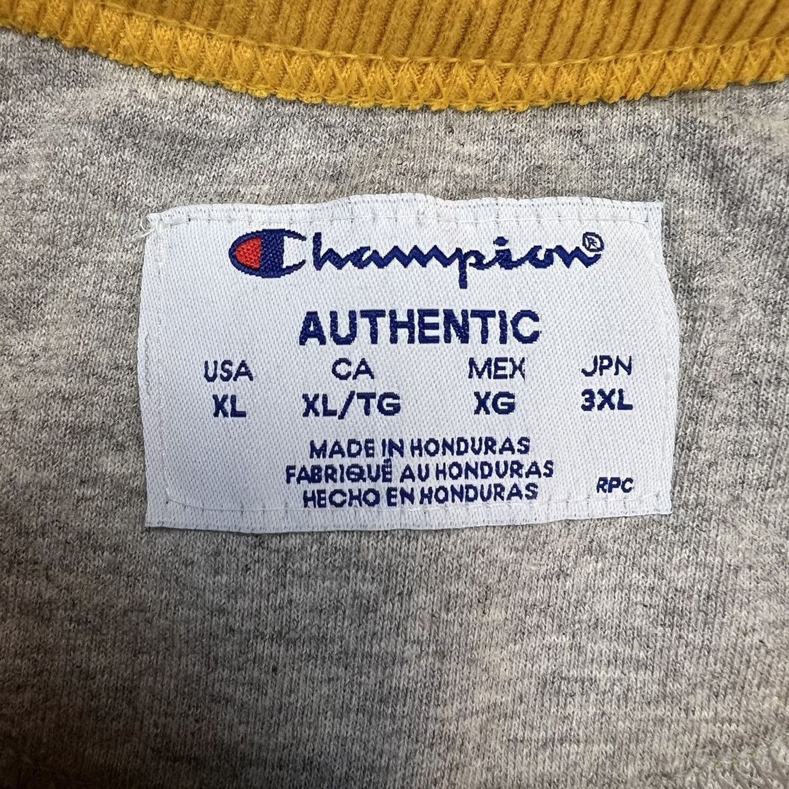 Champion × Vintage Champion Sweatshirt XL Authentic C Logo Pullover Crewneck Size US XL / EU 56 / 4 - 7 Thumbnail