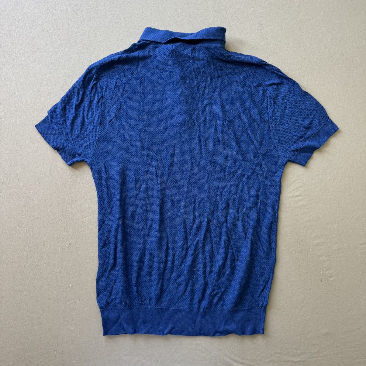 Zara Zara Textured KNIT POLO SHIRT Size US L / EU 52-54 / 3 - 2 Thumbnail