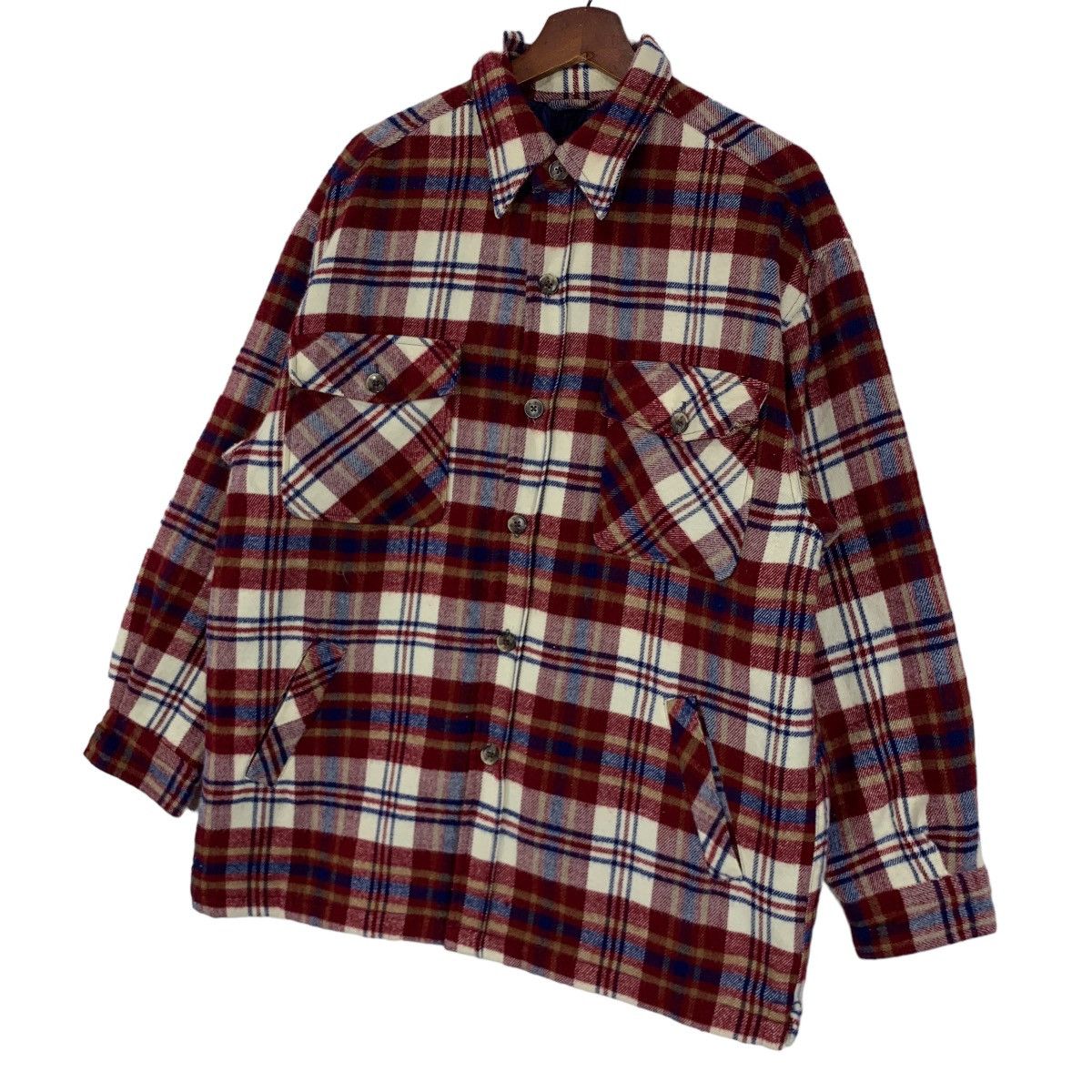 Gents × Vintage Vintage Gent’s Plaid Jacket Large Size Size US L / EU 52-54 / 3 - 3 Thumbnail