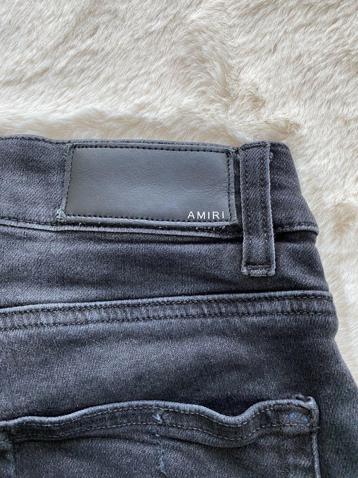Amiri Amiri Aged Black Painter Jeans Size US 29 - 3 Thumbnail