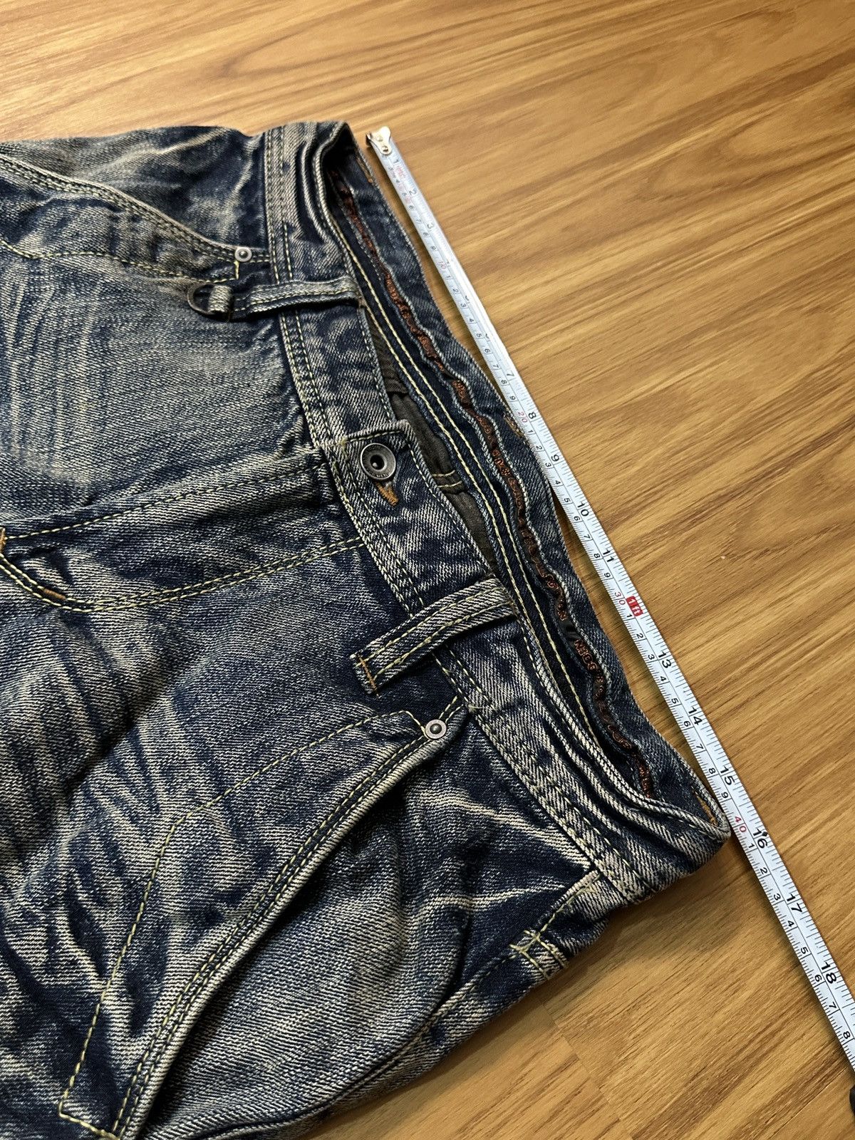 Nicole Club Nicole Club For Men Flare Multi Pocket Bondage Denim Jeans Size US 32 / EU 48 - 21 Thumbnail
