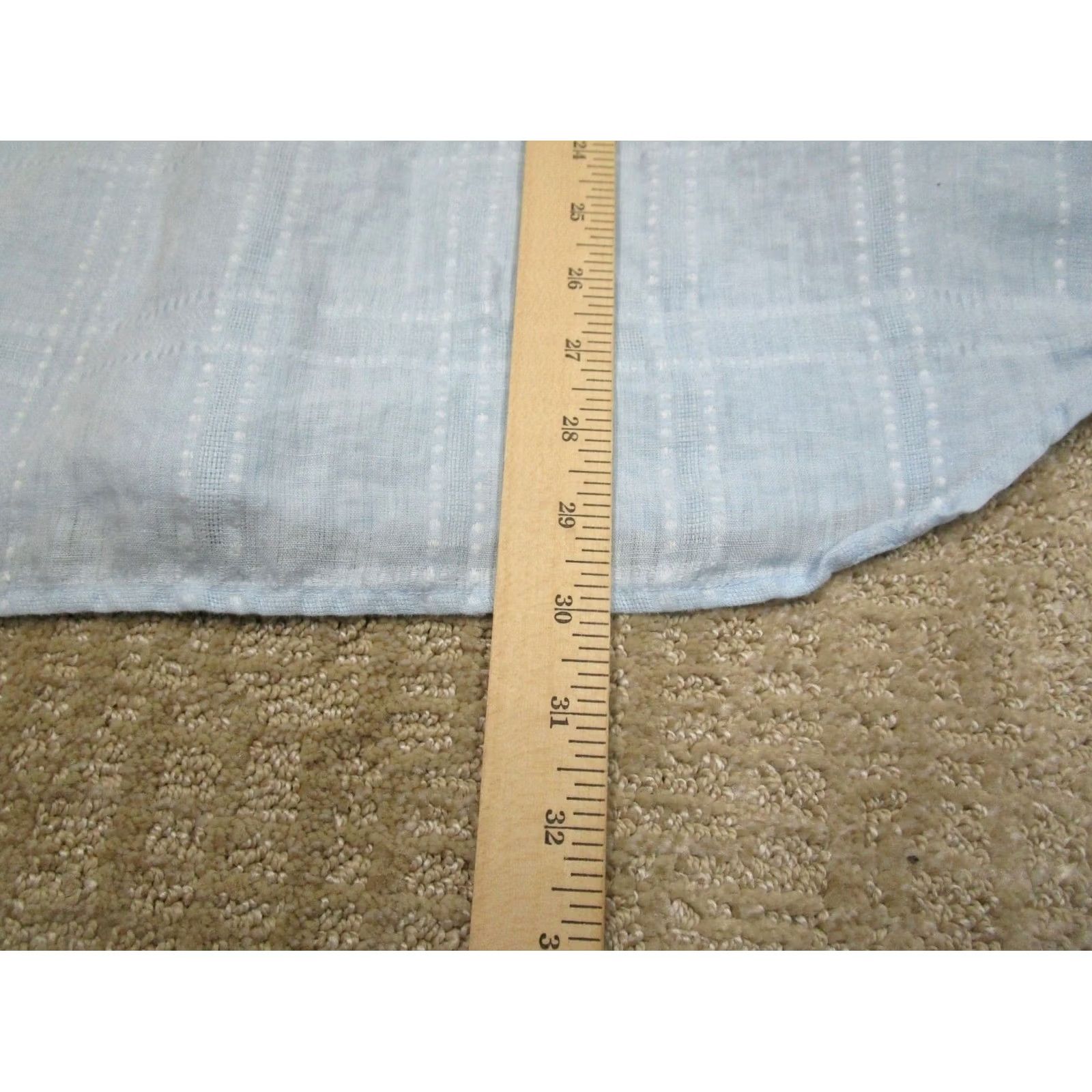 Tommy Bahama Tommy Bahama Shirt Men Large Blue Linen Long Sleeve Button Down Casual Plaid Pattern Regular Knit? Size US L / EU 52-54 / 3 - 6 Thumbnail