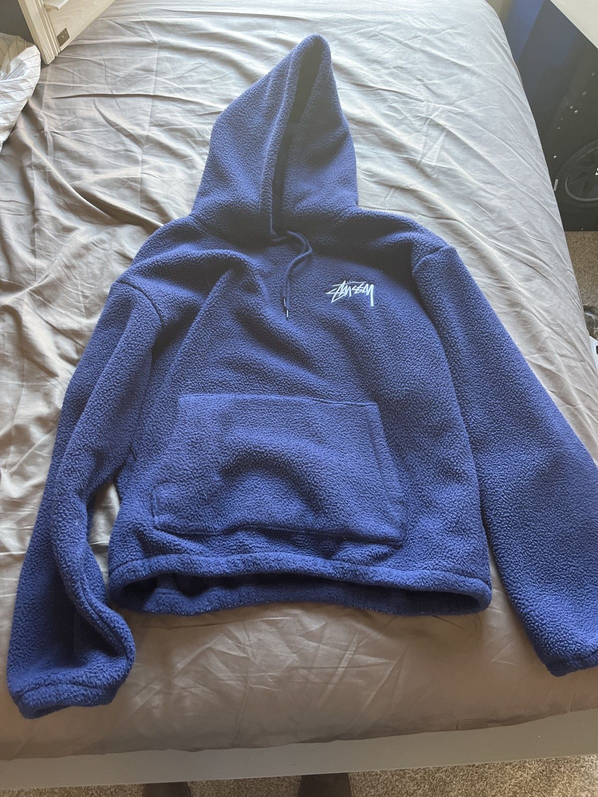 Vintage Stussy fleece hoodie