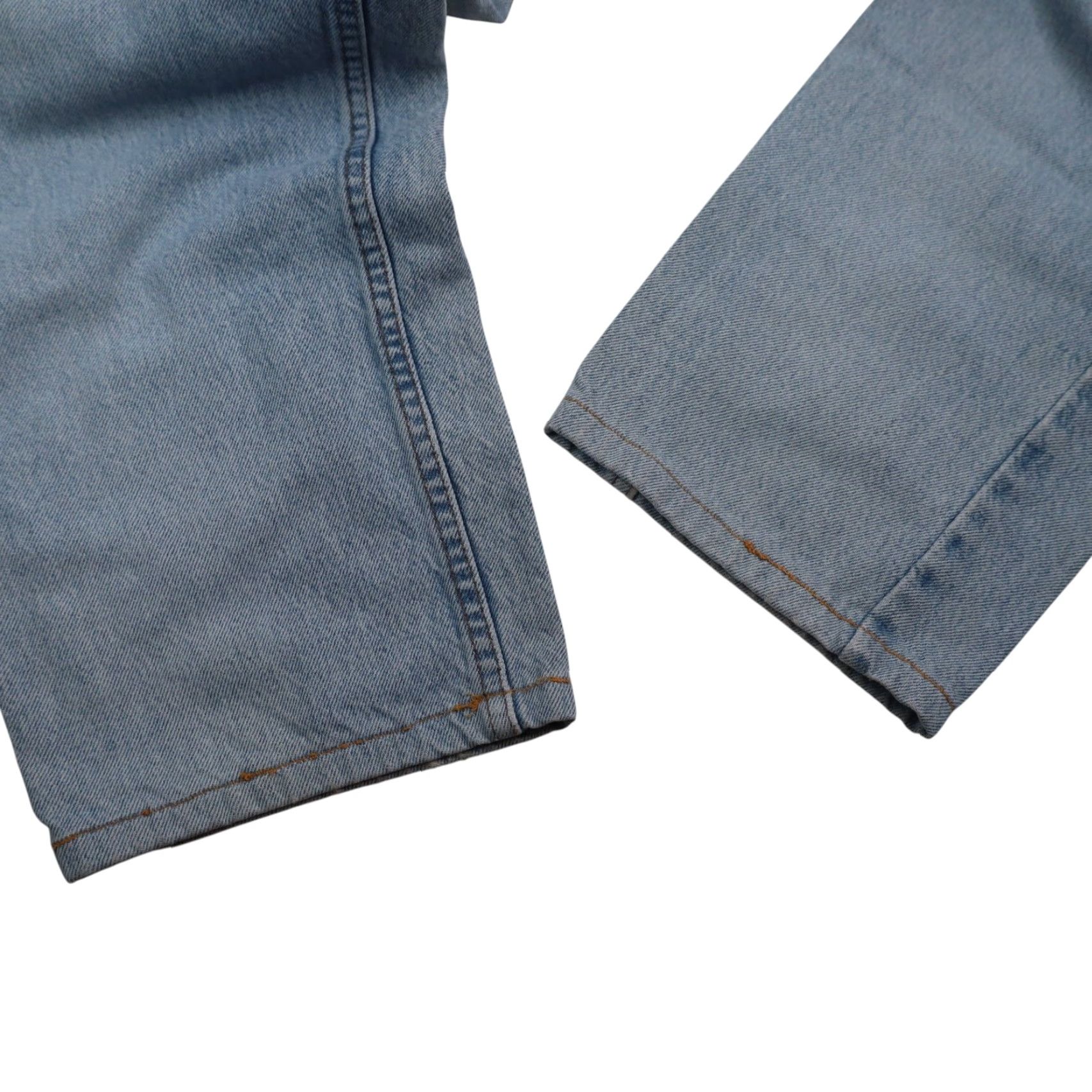 Denime VINTAGE Levis 550 USA Made Loose Fit Denim Jeans Shirt? Size US 34 / EU 50 - 4 Thumbnail