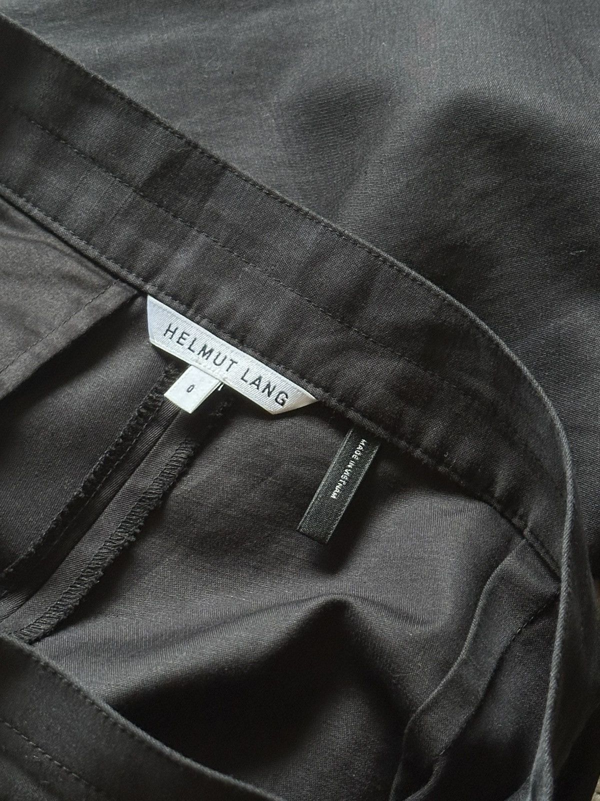 Helmut Lang SS2016 Helmut Lang Mix Linen Fatigue Ballon Pant Size US 29 - 8 Thumbnail