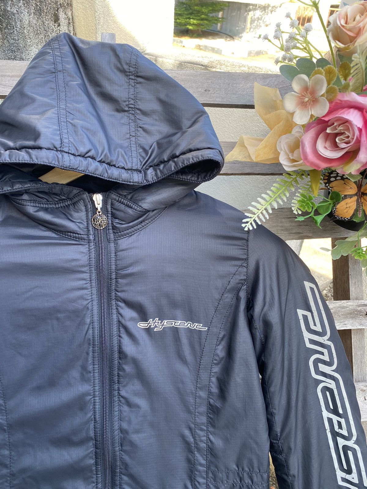 Hysteric Glamour Hysteric Glamour Spell Out Hooded Puffer Jacket Size S / US 4 / IT 40 - 4 Thumbnail