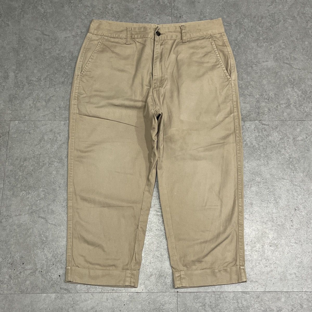 Comme des Garcons Homme Plus Comme des garcons homme plus beige chino pants Size US 32 / EU 48 - 1 Thumbnail