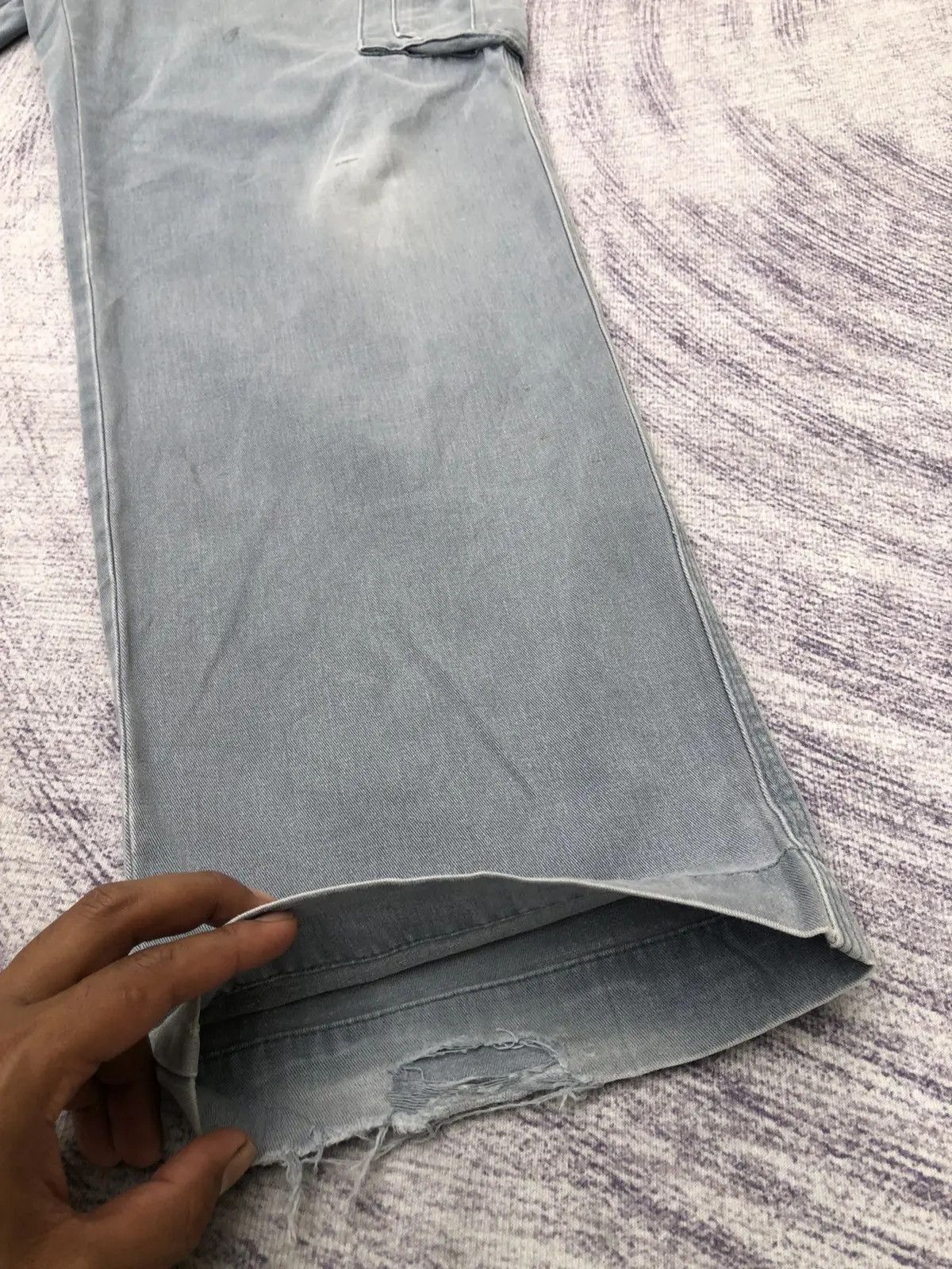 Japanese Brand Grand Cisco Faded Cargo Multipocket Utility Pants Size US 30 / EU 46 - 4 Thumbnail