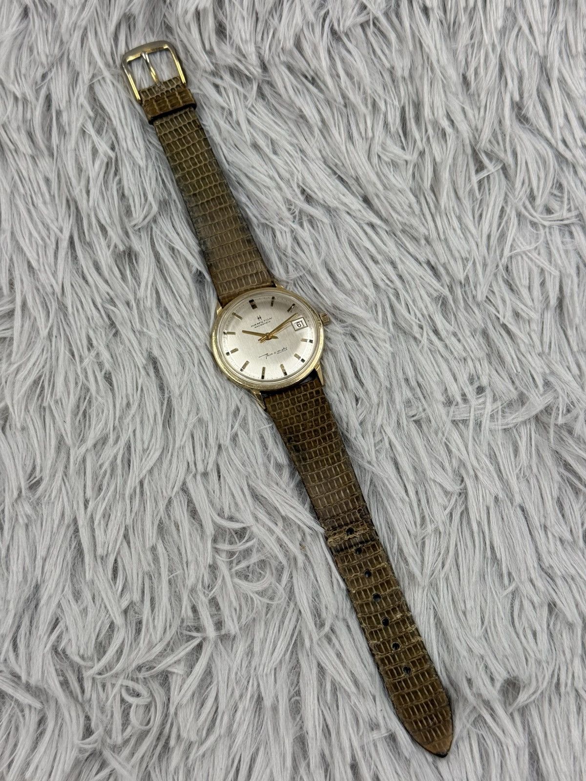 Vintage Vintage HAMILTON MASTERPIECE Thin-O-Matic Manual Men’s Watch Size ONE SIZE - 11 Thumbnail