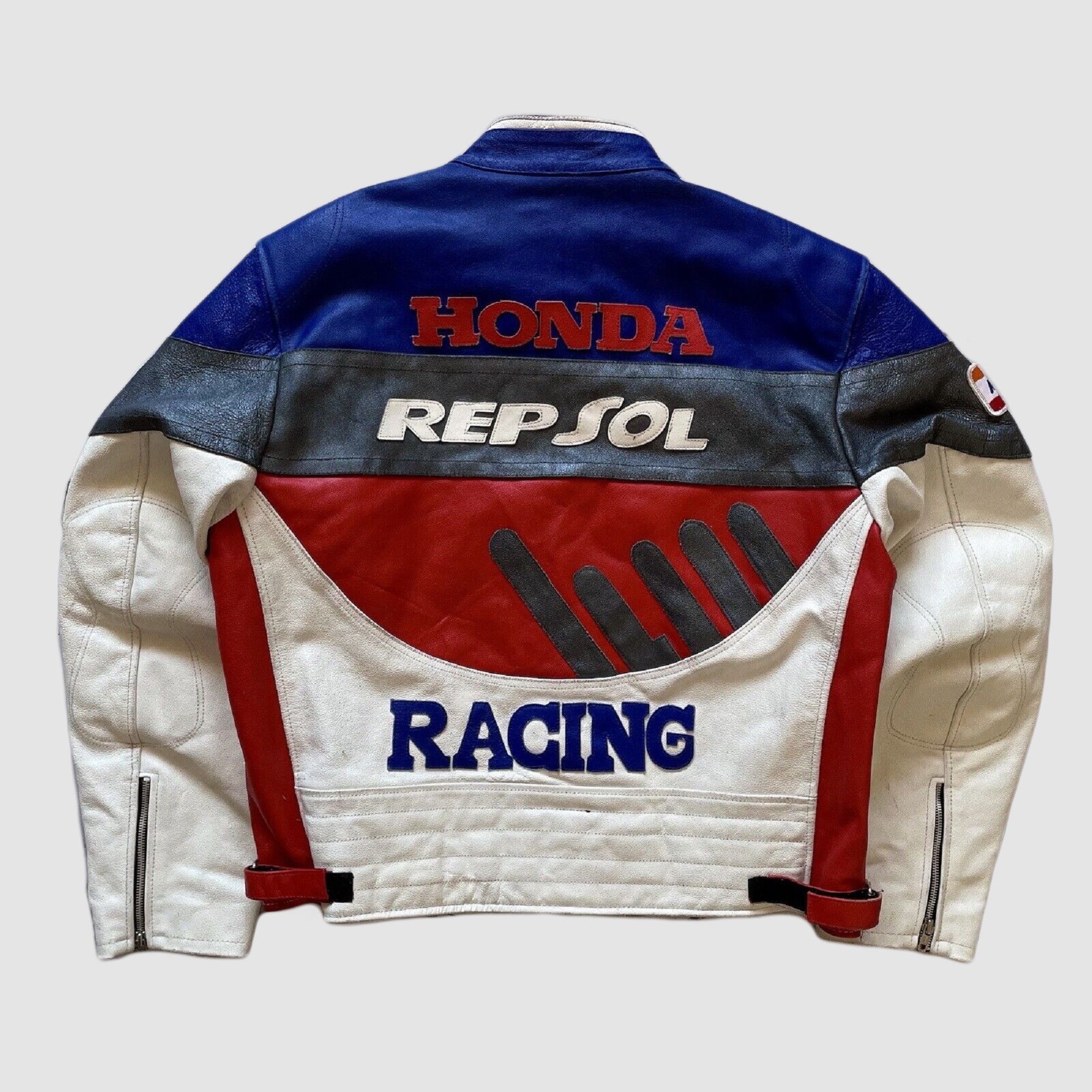 Repsol Honda レーシングジャケット レザー 54 Honda Repsol Jacket,Honda Repsol Motorcycle Jacket,Honda