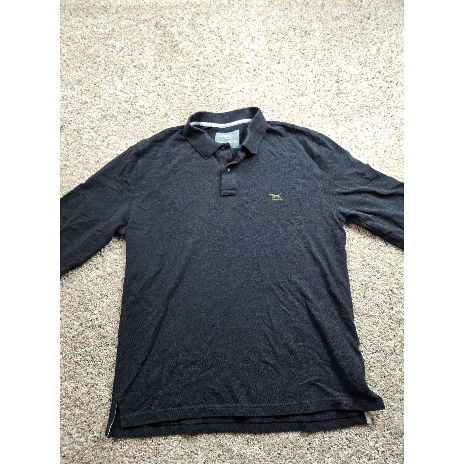 Rodd & Gunn Rodd & Gunn Polo Shirt Mens XL Gray Long Sleeve Polo Athletic Fit 100% Cotton Casual shirt Size US XL / EU 56 / 4 - 3 Thumbnail