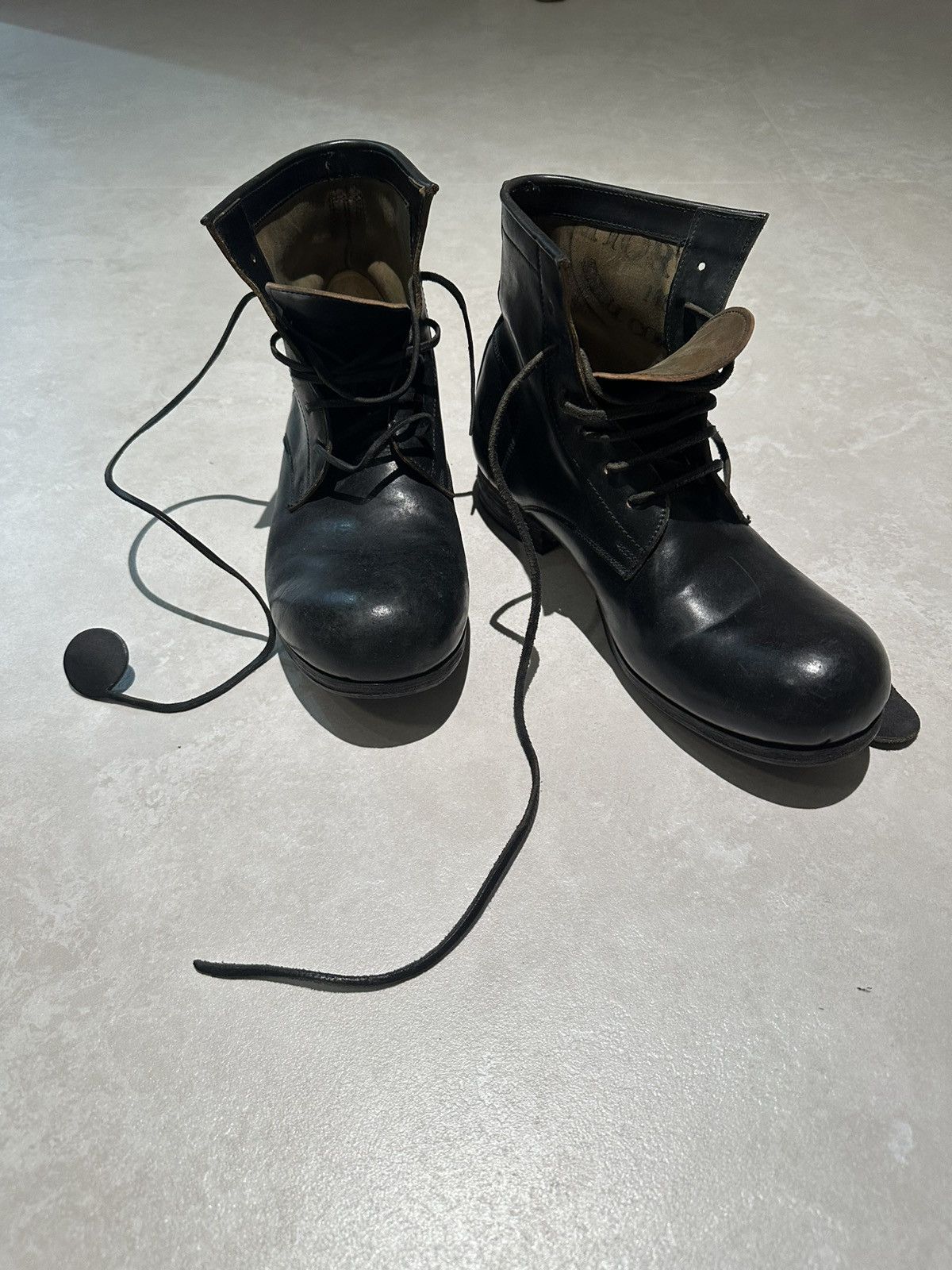 Carpe Diem S52M Boots, Horween, Black OG Size US 7 / EU 40 - 5 Thumbnail