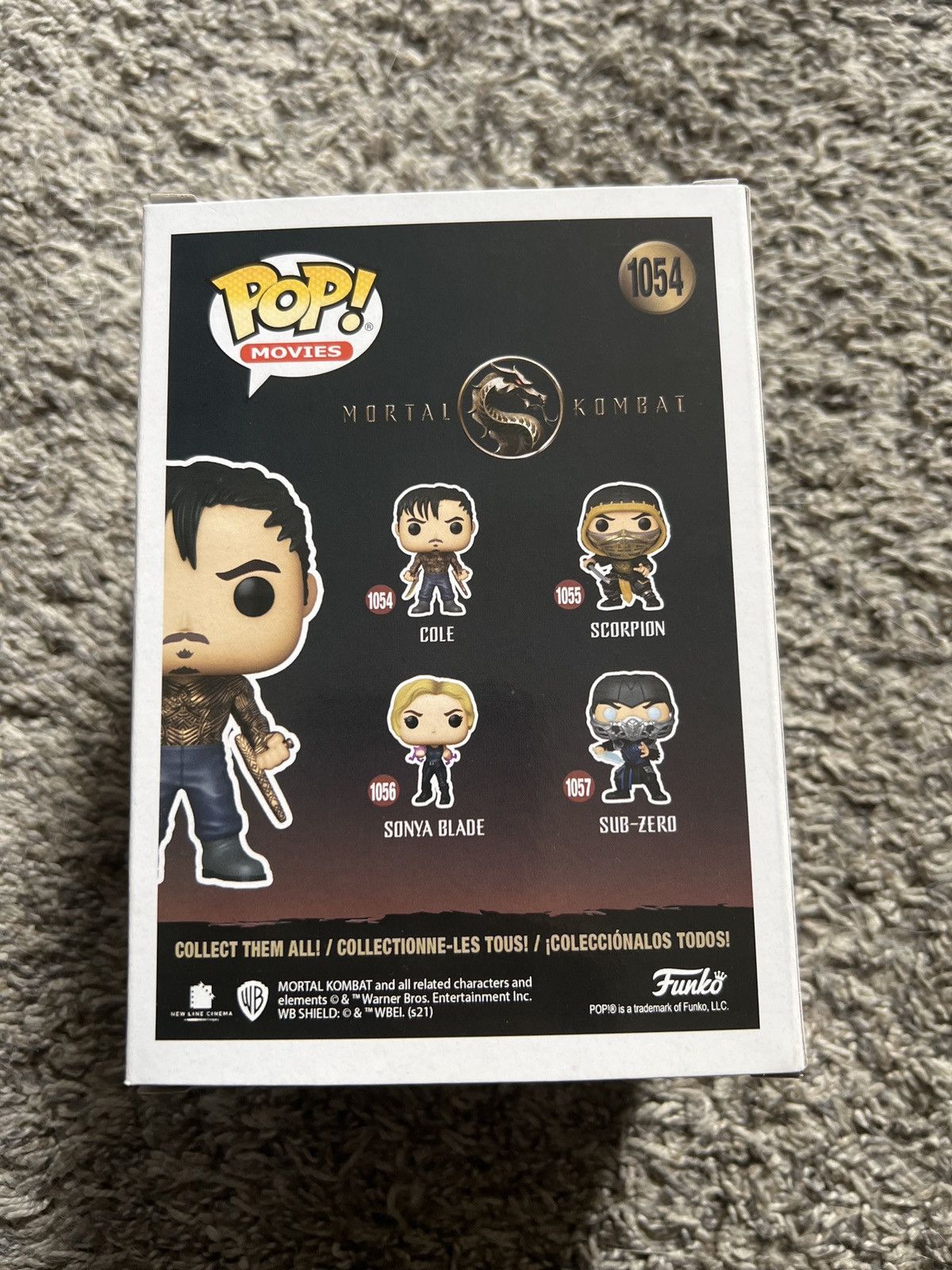 Warner Bros Funko Pop! Cole Vinyl Figure Size ONE SIZE - 2 Thumbnail