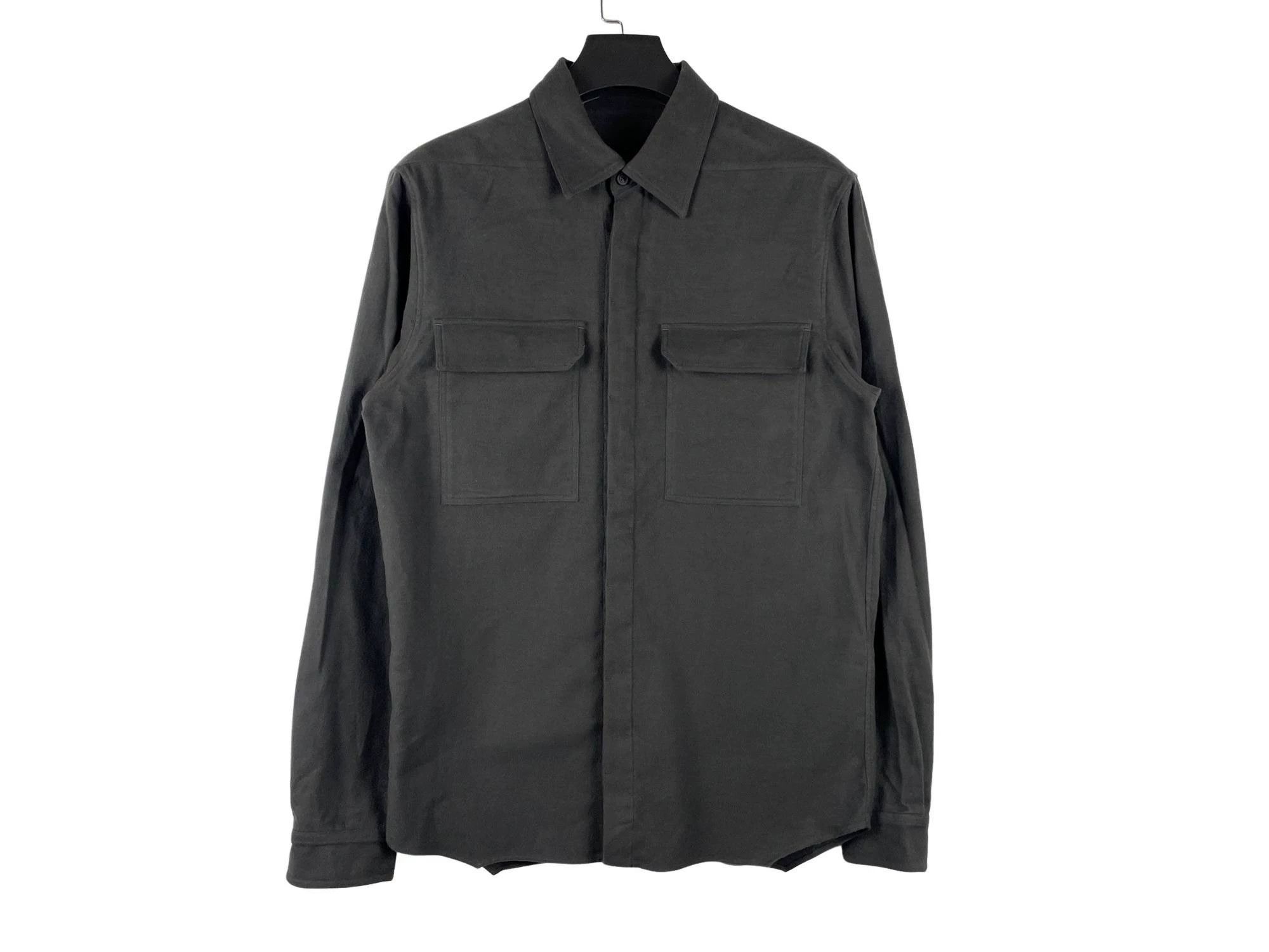 Rick Owens Rick Owens FW24 LS Cotton Shirt Size 48 Size US M / EU 48-50 / 2 - 1 Thumbnail