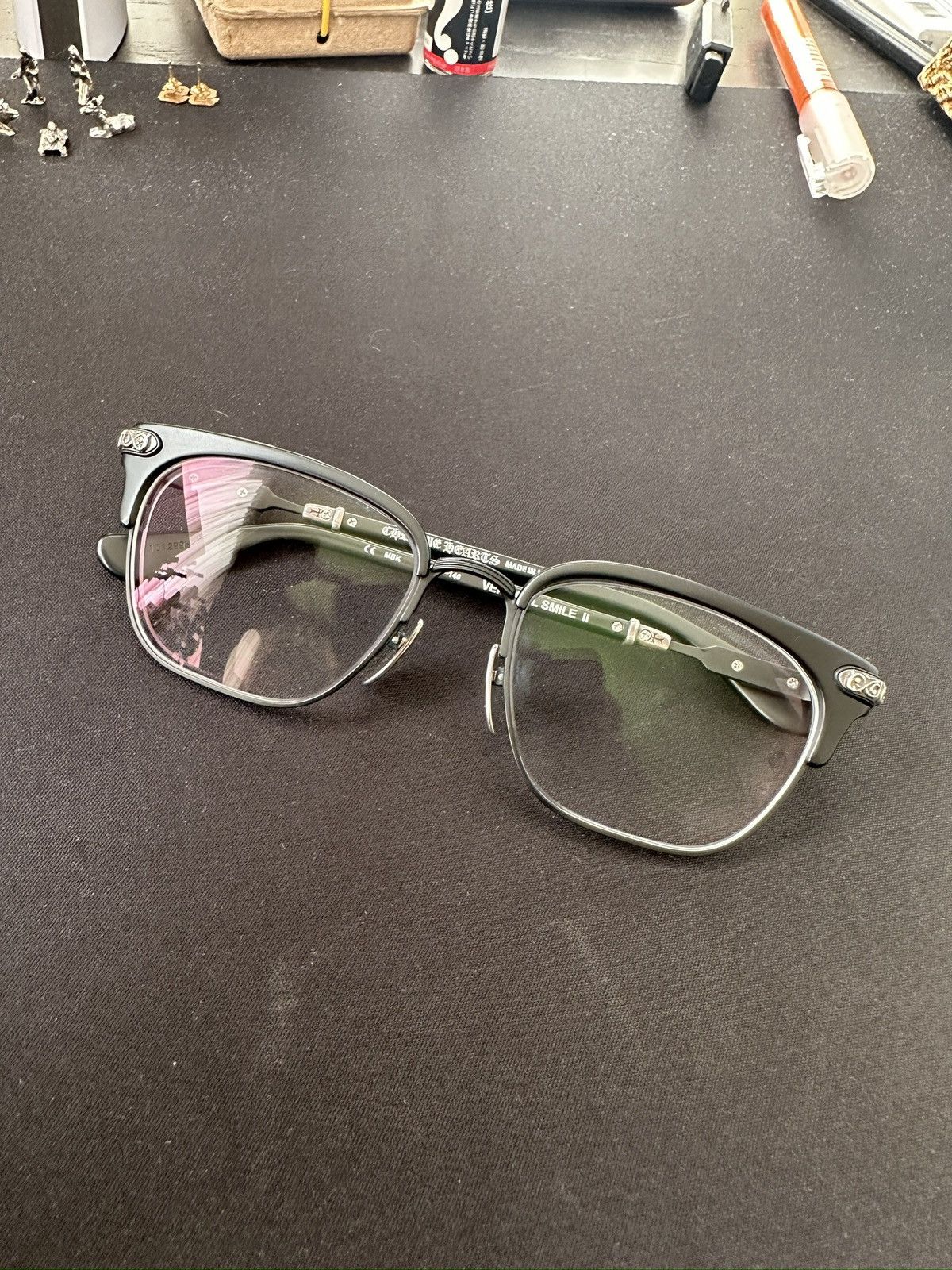 Chrome Hearts Vertical Smile II Glasses