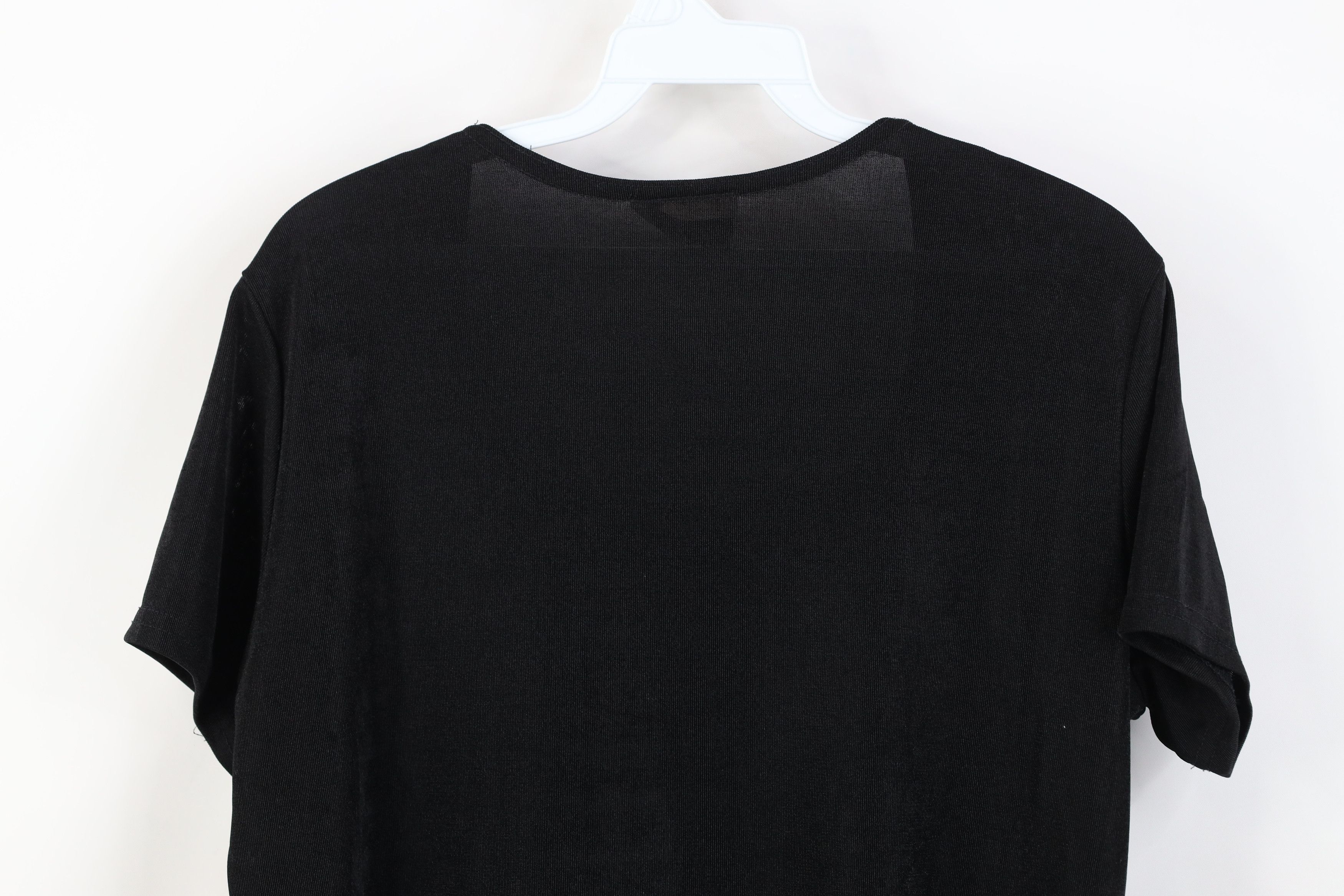 Vintage Vintage 90s Y2K Streetwear Babydoll Ribbed Knit T-Shirt USA Size M / US 6-8 / IT 42-44 - 8 Thumbnail