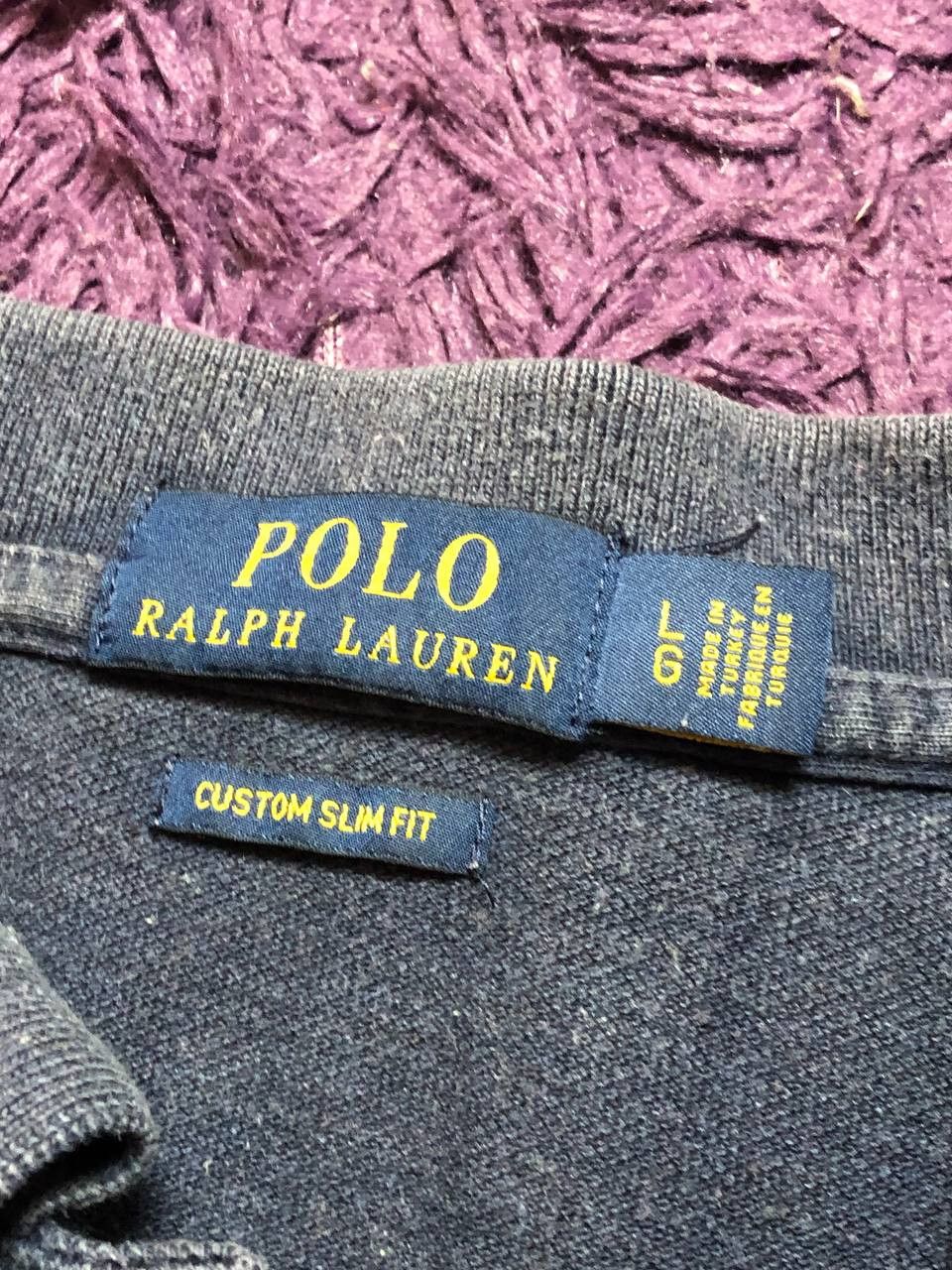 Polo Ralph Lauren Vintage Polo Ralph Lauren T-Shirt Y2K custom slim fit Size US L / EU 52-54 / 3 - 2 Thumbnail