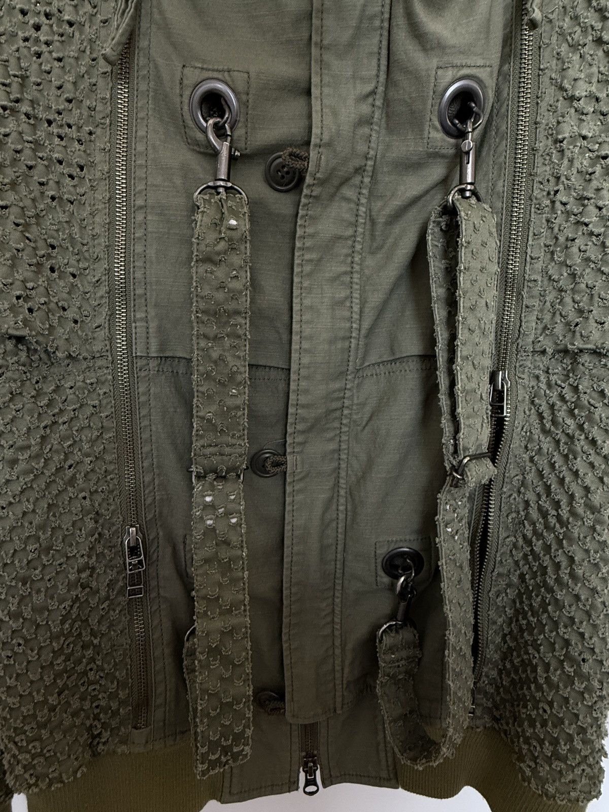 Final Home FINAL HOME archival Bondage Parachute Jacket FH97-FA039 Med Size US M / EU 48-50 / 2 - 3 Thumbnail