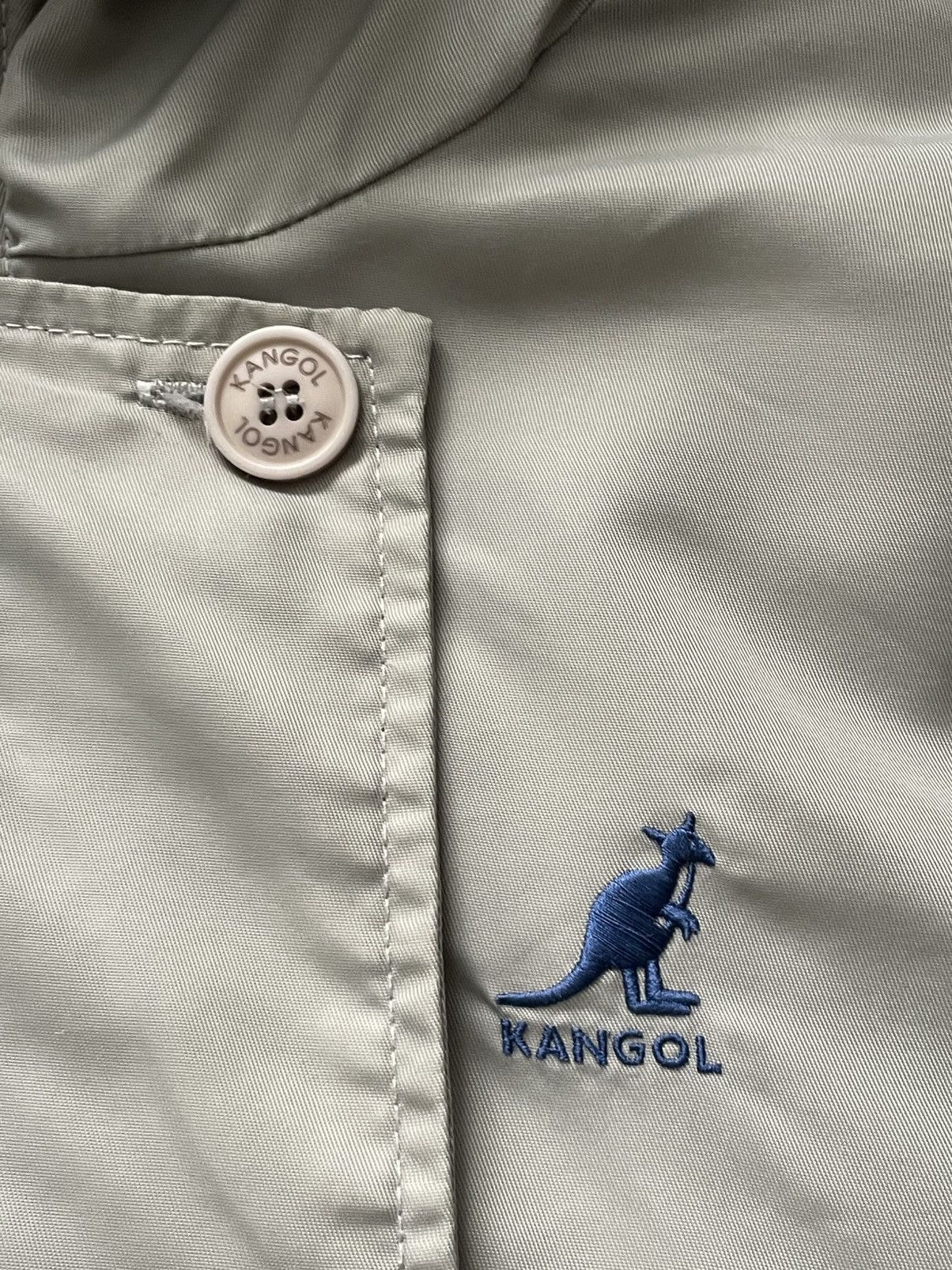 Kangol Vintage Y2K Kangol 00’s Fur Split Hood Cropped Bomber RARE Size S / US 4 / IT 40 - 7 Thumbnail