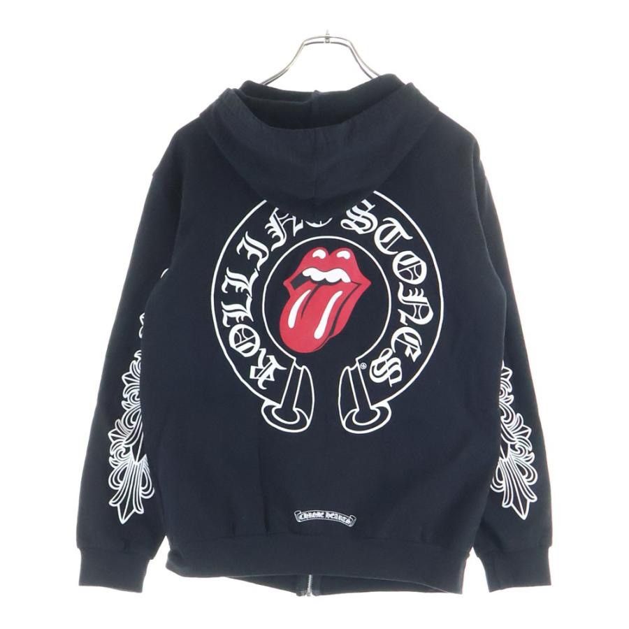 Chrome Hearts Chrome Hearts Lip Tongue Stones Floral Cross zip Hoodie Size US L / EU 52-54 / 3 - 1 Thumbnail