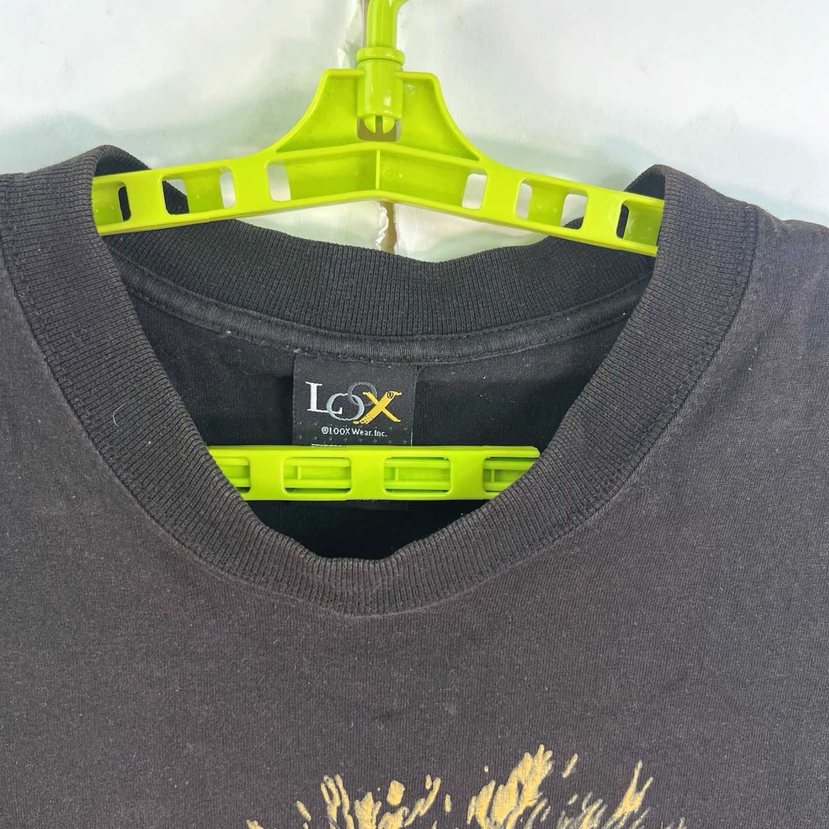 Vintage VINTAGE LOOX T-Shirt 2XLT Black 3D Embossed Gorilla Y2K 90s Hip Hop Mens Size US XXL / EU 58 / 5 - 3 Thumbnail